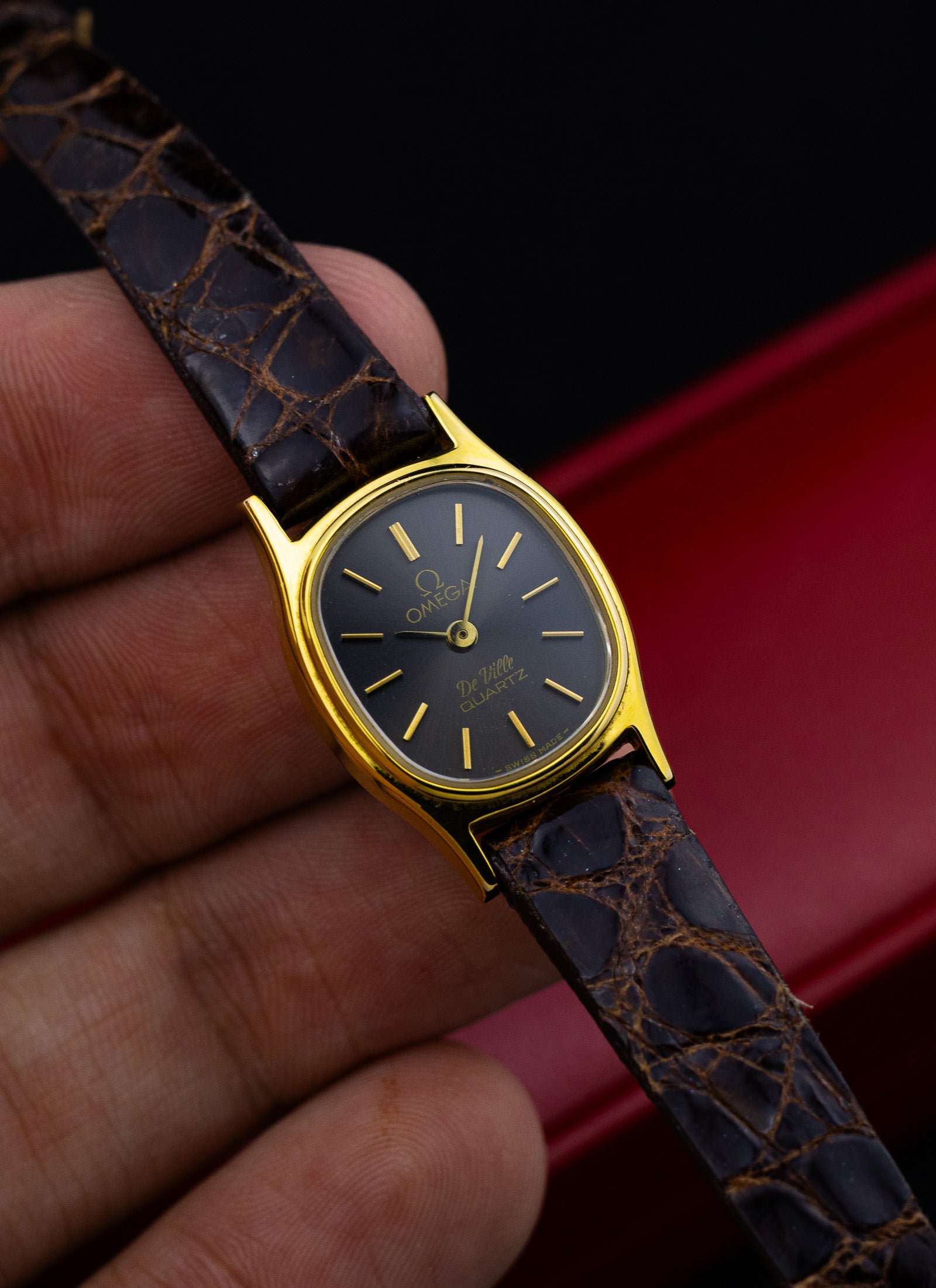 1980 Lady Omega De Ville 591.0079 cal. 1350 Box