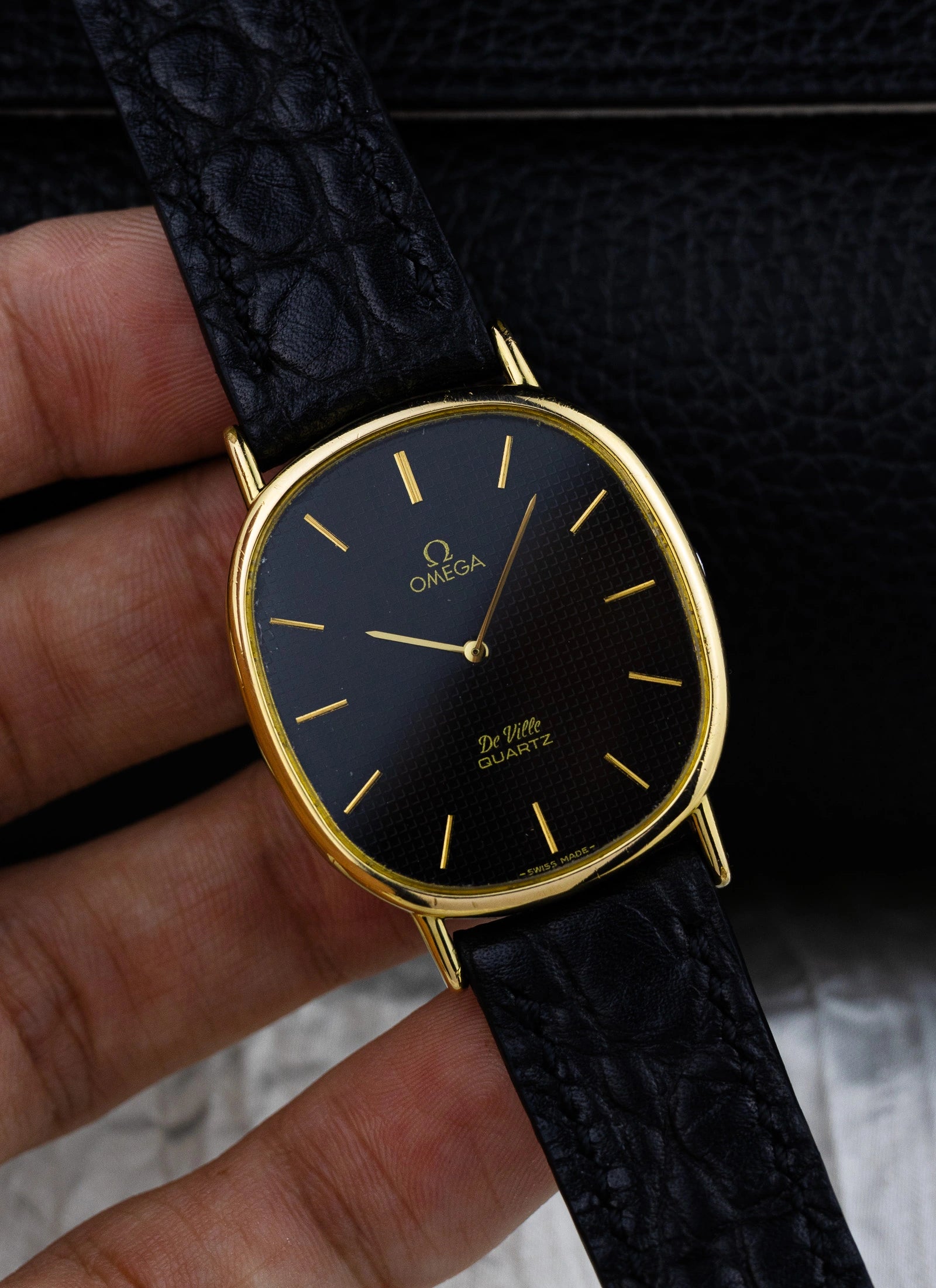 1978 Omega De Ville Black Dial 191.0093 cal. 1351