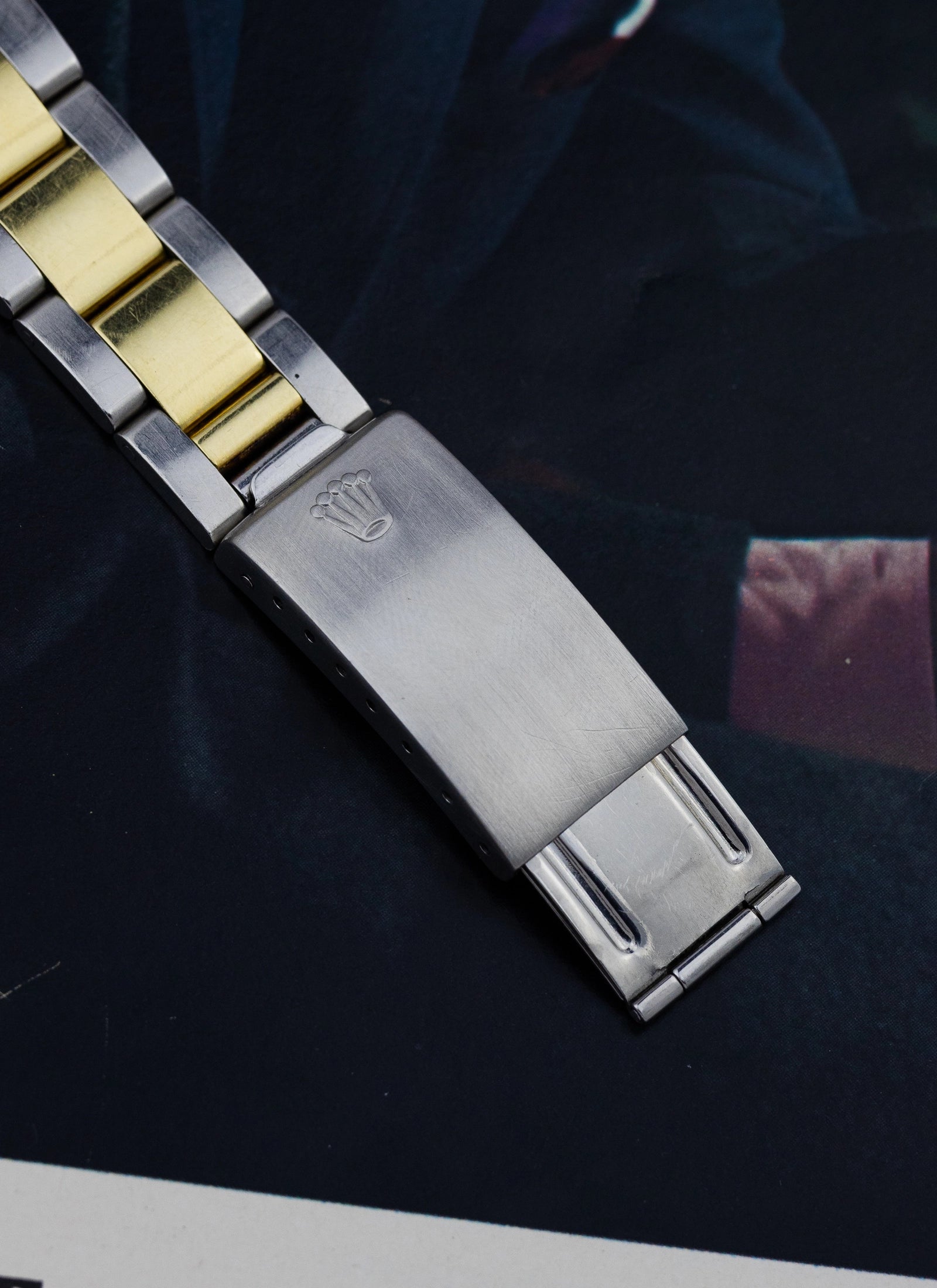 1978 Rolex Oyster Perpetual Date Champagne Dial 1505 Bicolor