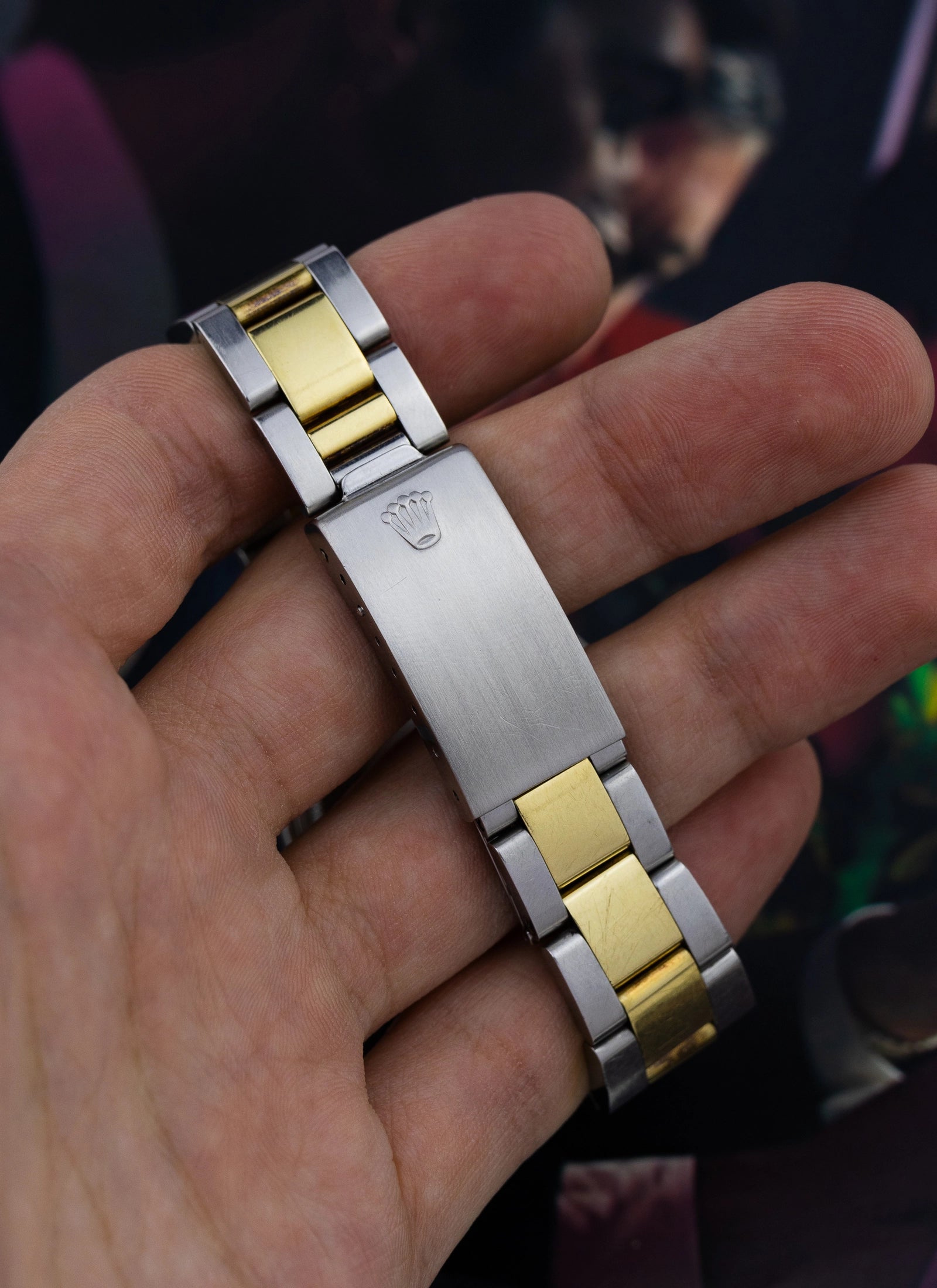 1978 Rolex Oyster Perpetual Date Champagne Dial 1505 Bicolor