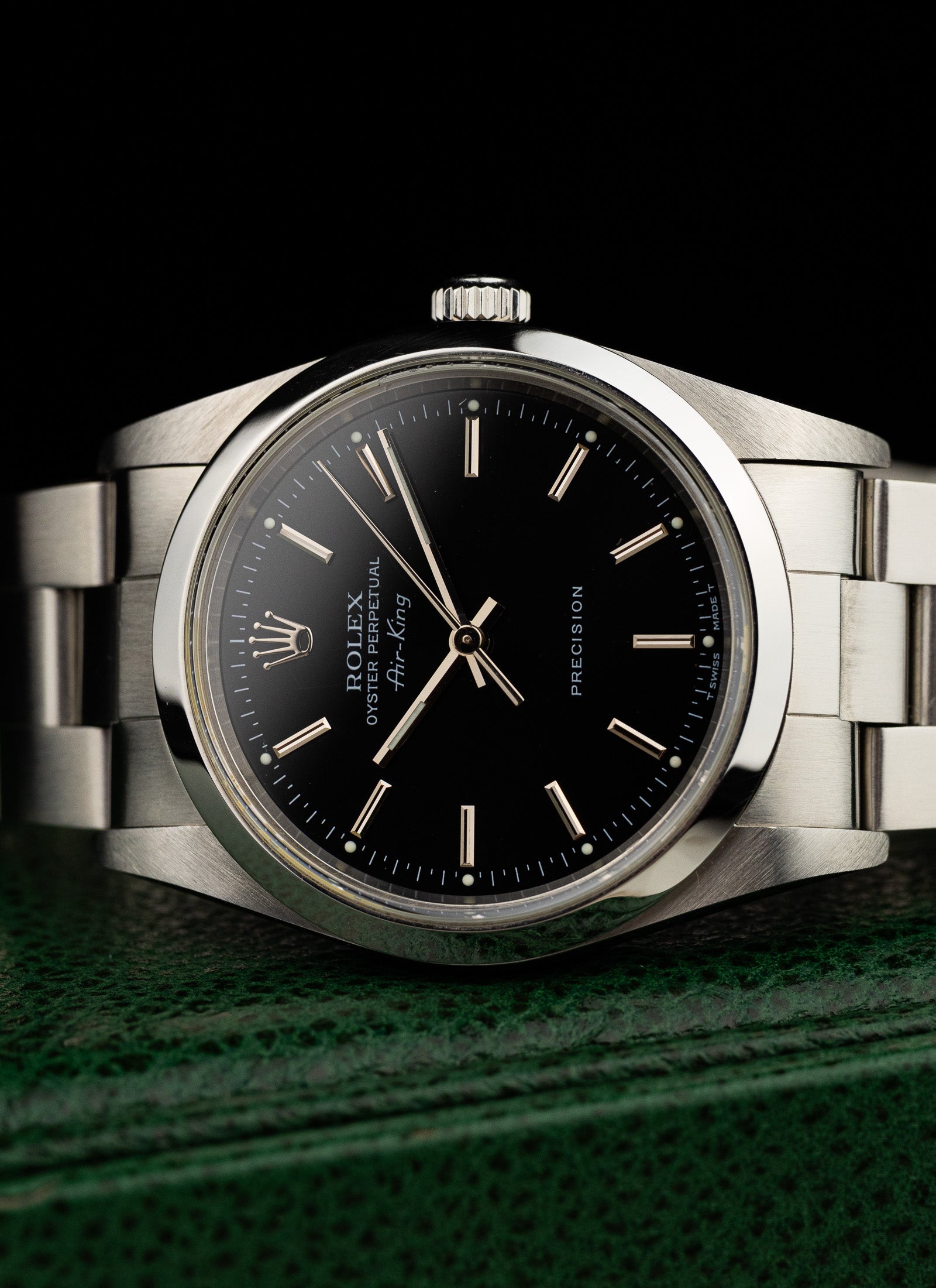 1999 Rolex Air-King Black Dial 14000 cal. 3000 Serviced Box
