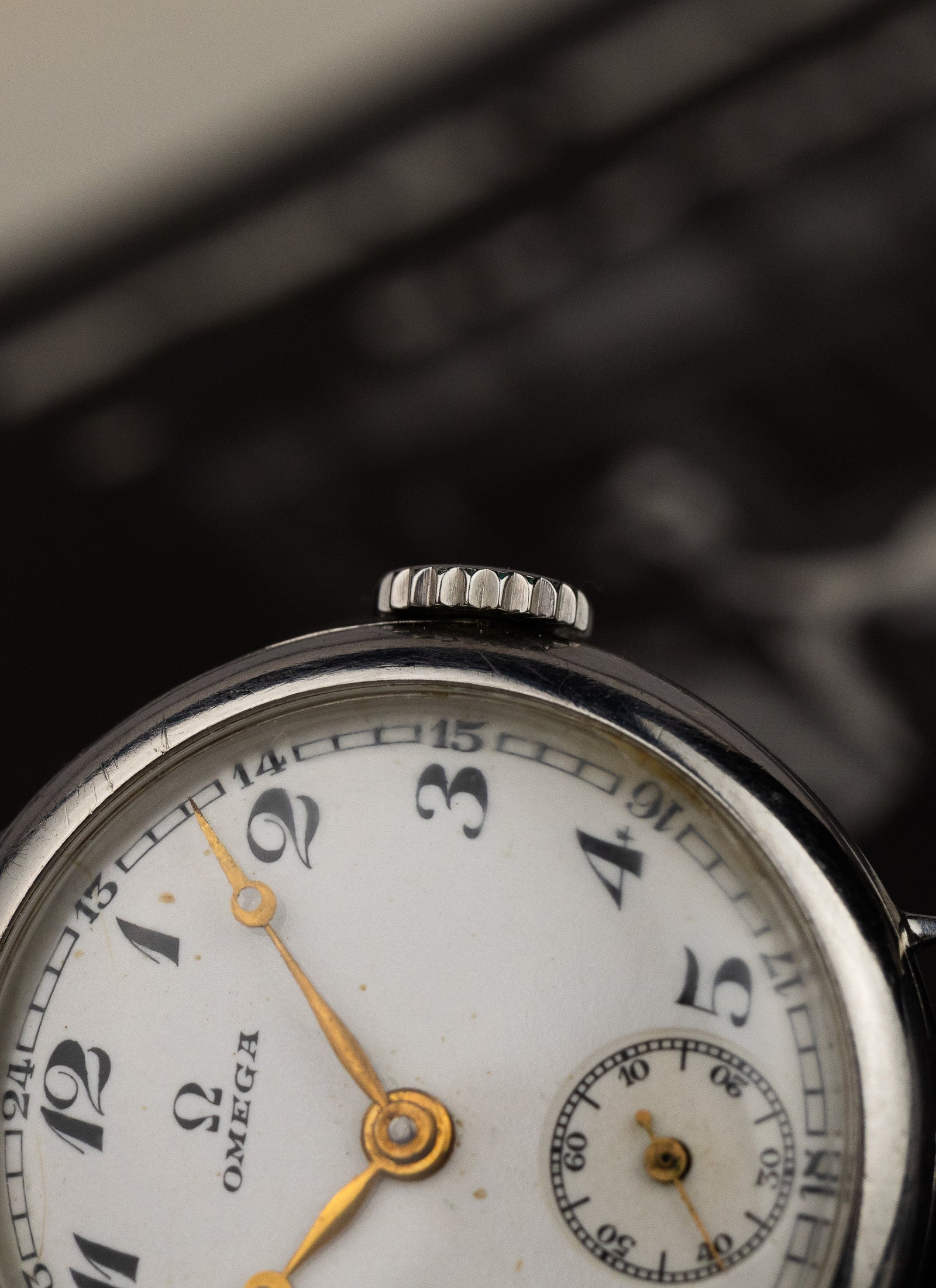 1935 Lady Omega Trench Watch Breguet Numerals 9371187 cal. 234 Serviced