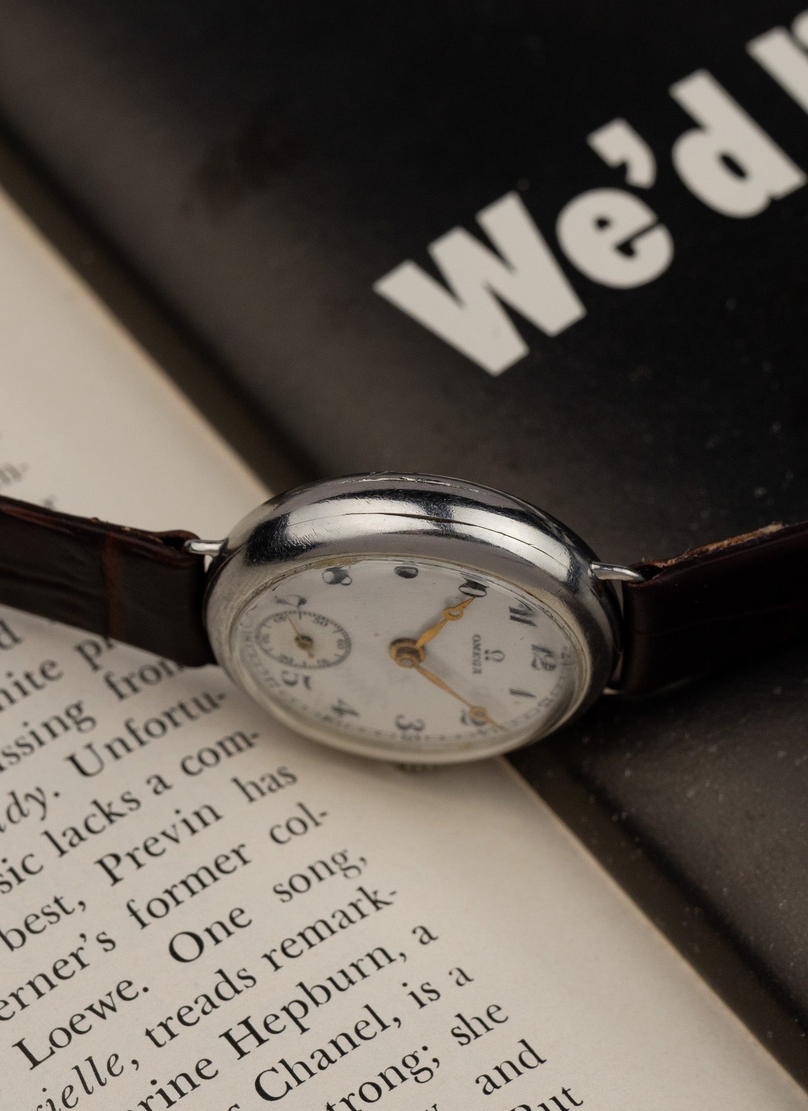 1935 Lady Omega Trench Watch Breguet Numerals 9371187 cal. 234 Serviced
