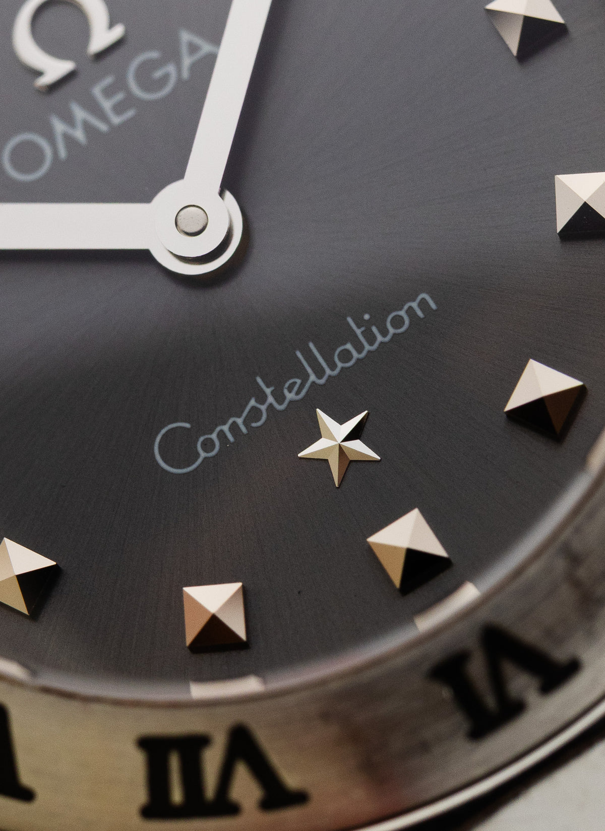 1998 Lady Omega Constellation My Choice Gray Dial 1561.51.00 cal. 1456 Full Set