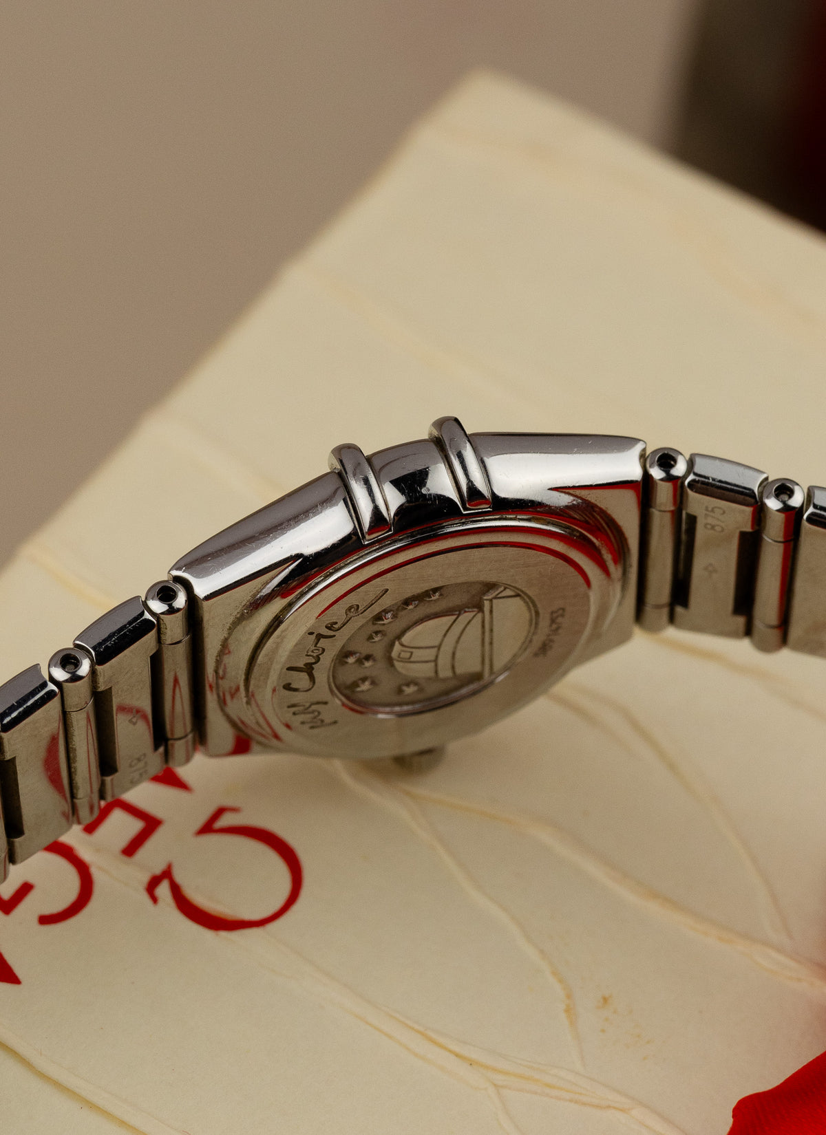 1998 Lady Omega Constellation My Choice Gray Dial 1561.51.00 cal. 1456 Full Set