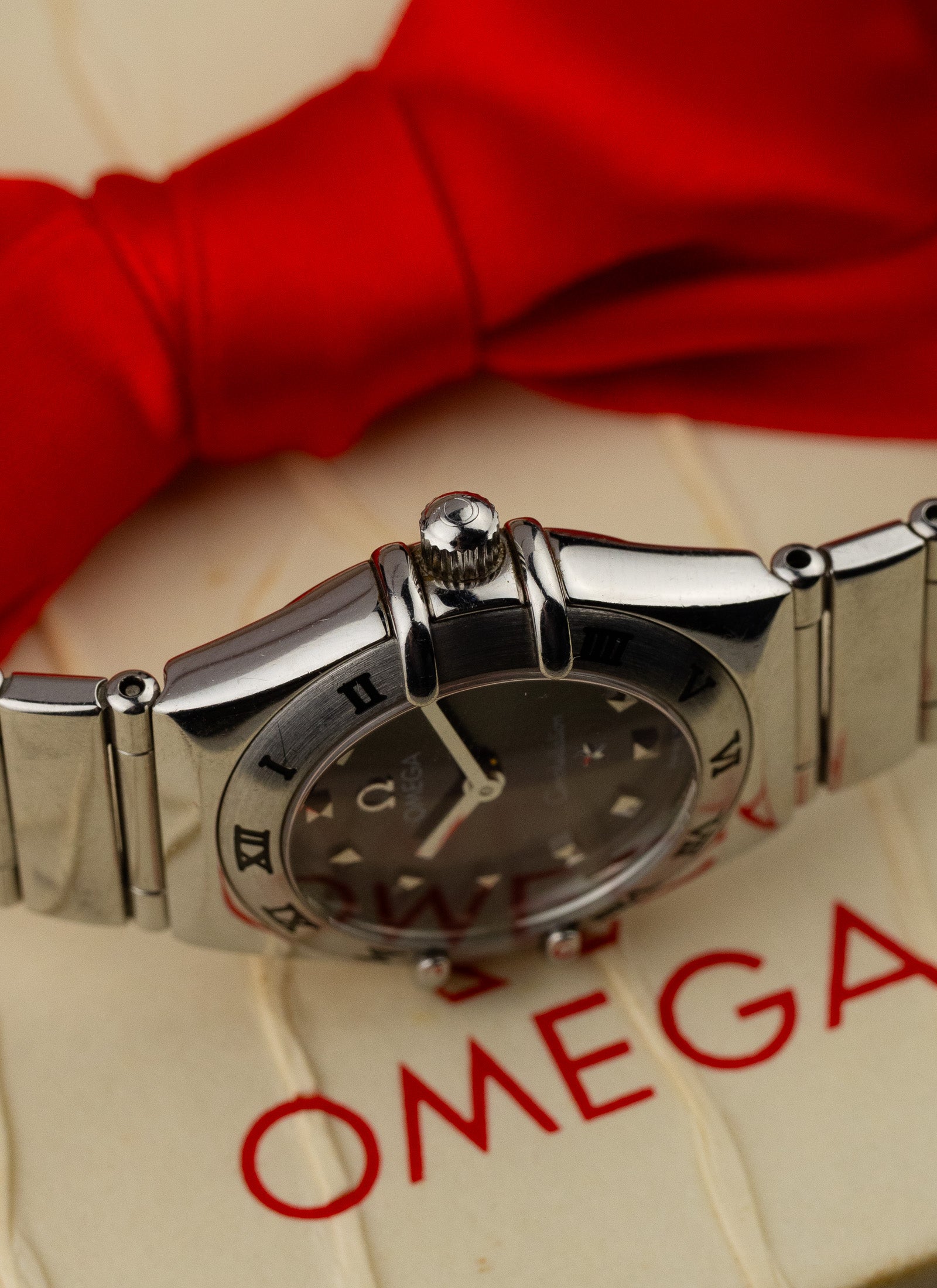 1998 Lady Omega Constellation My Choice Gray Dial 1561.51.00 cal. 1456 Full Set