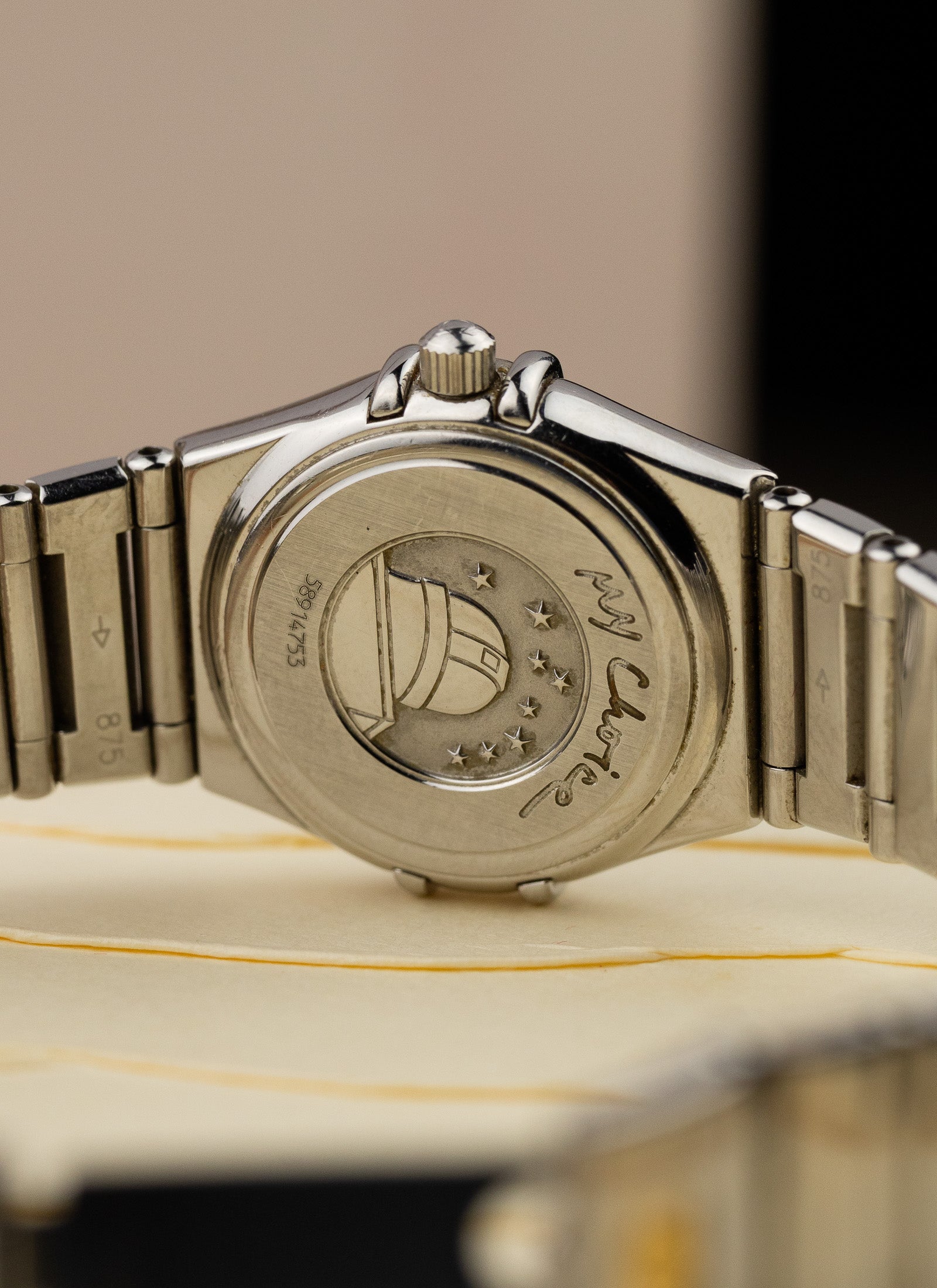 1998 Lady Omega Constellation My Choice Gray Dial 1561.51.00 cal. 1456 Full Set
