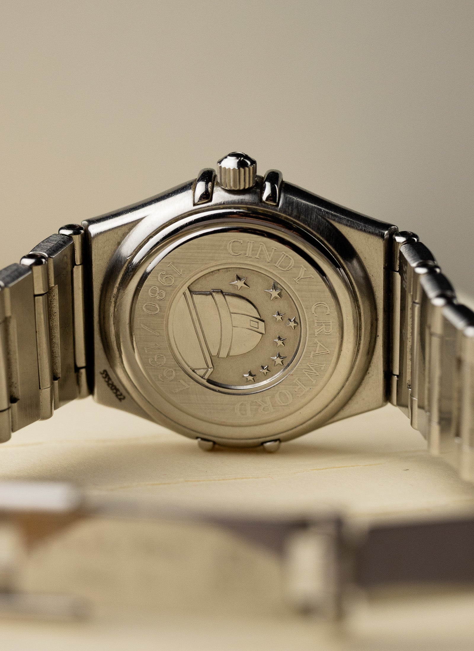 1997 Lady Omega Constellation Cindy Crawford Limited Edition 795.1213 cal. 1456 Box