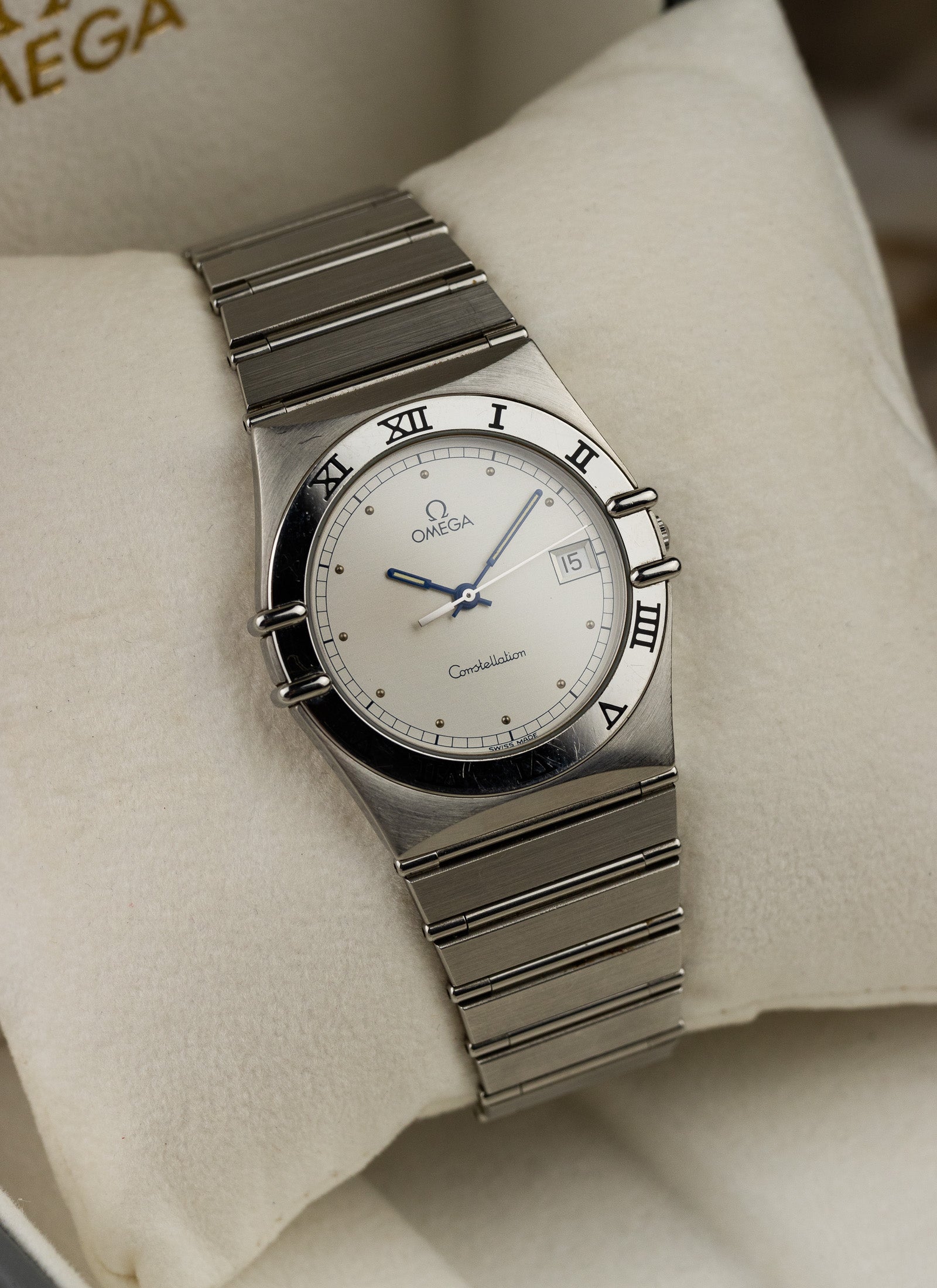 1993 Omega Constellation Manhattan 396.1080.1 Box