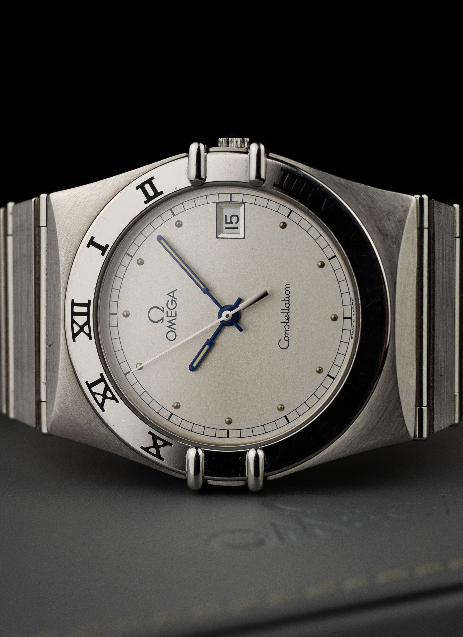 1993 Omega Constellation Manhattan 396.1080.1 Box