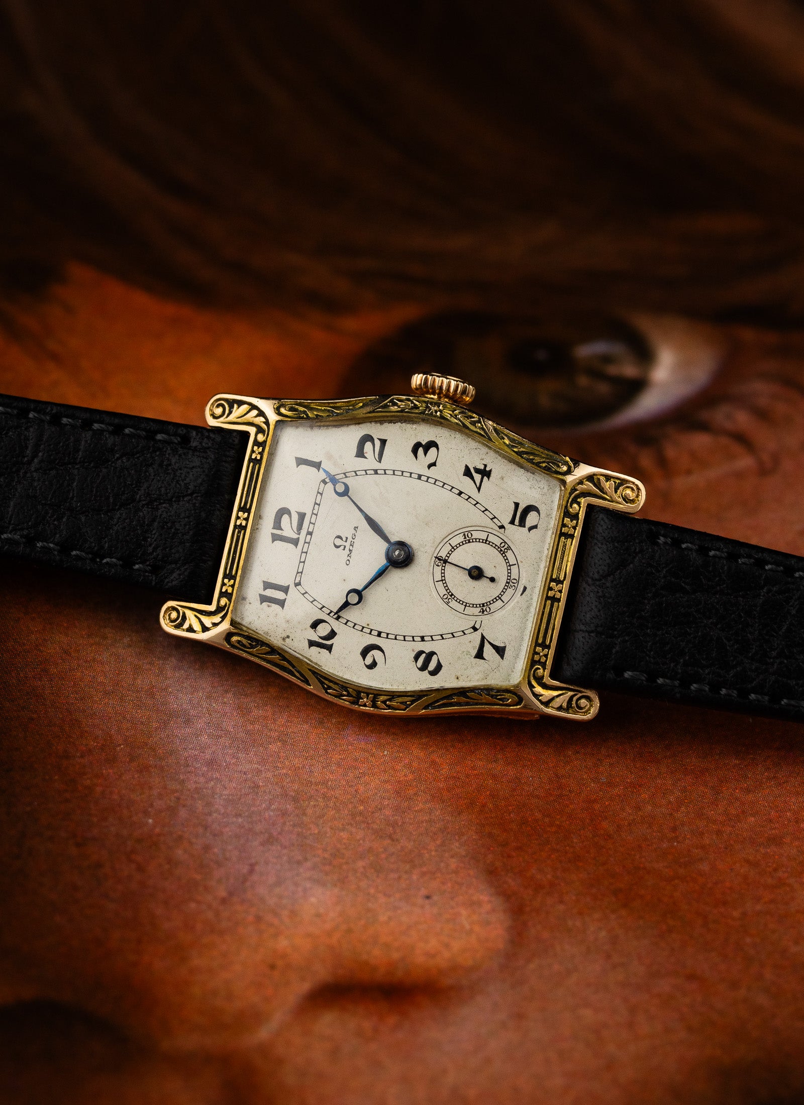1923 14K Omega Art Deco cal. 23.7S T.1 Serviced