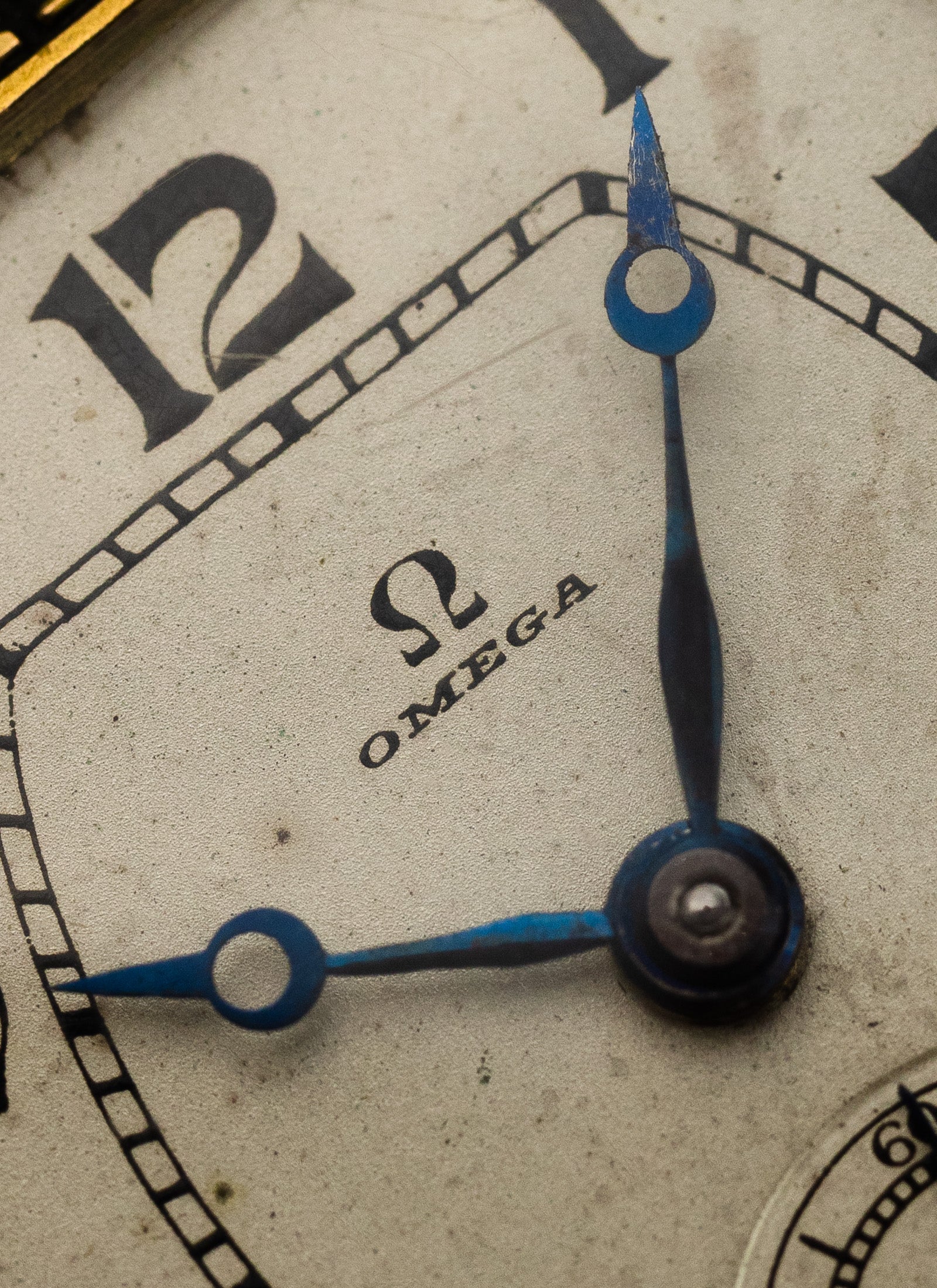 1923 14K Omega Art Deco cal. 23.7S T.1 Serviced