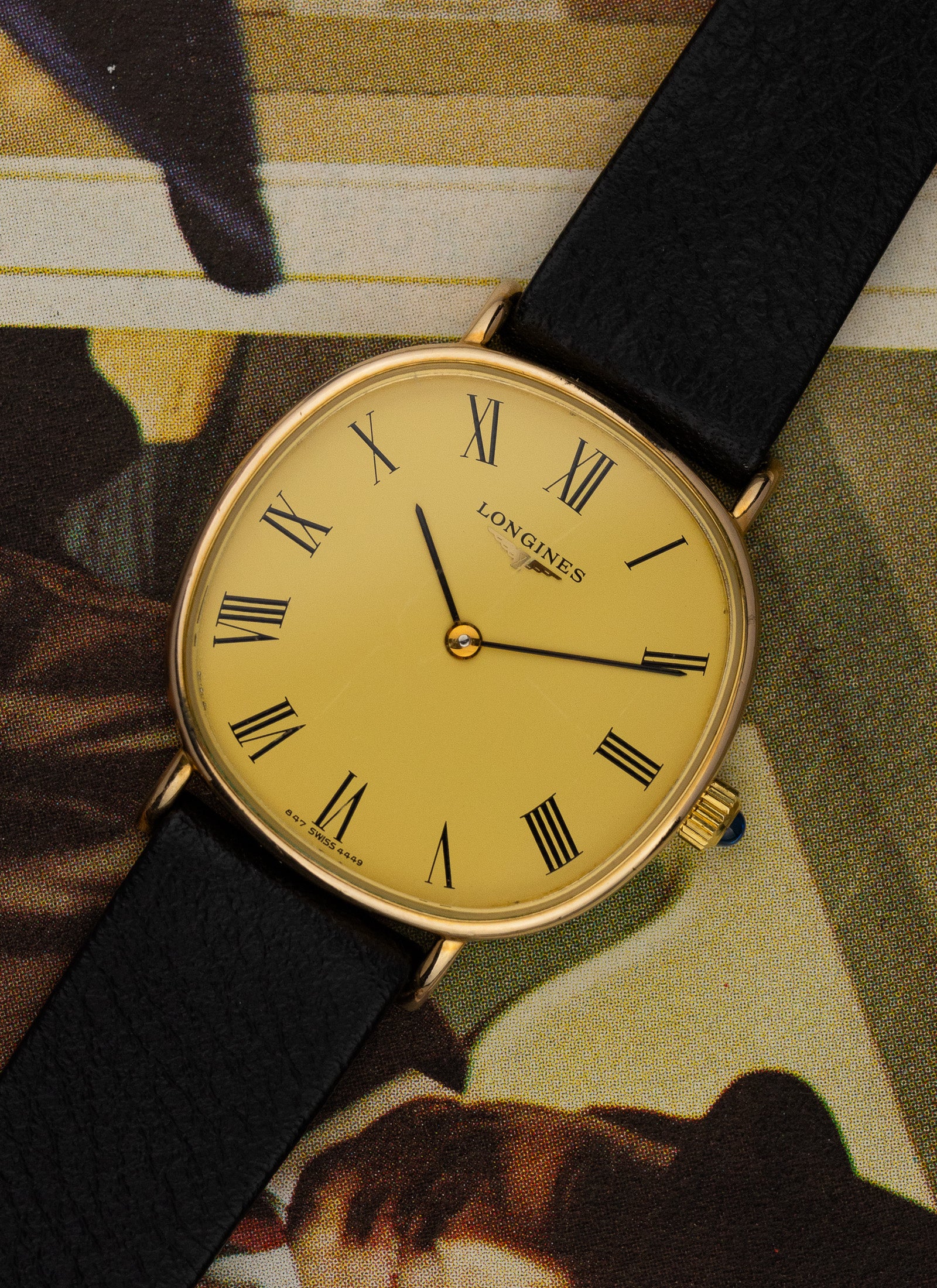 1970s Longines Roman Dial 4449 847 cal. L847.4 Serviced