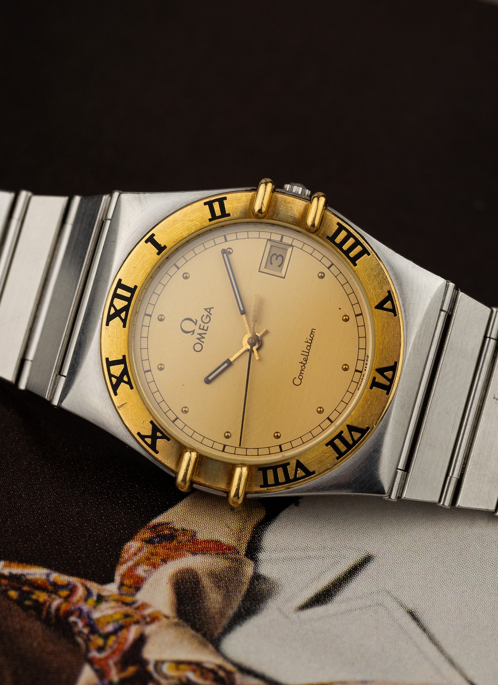 1991 Omega Constellation Manhattan Bicolor 396.1070