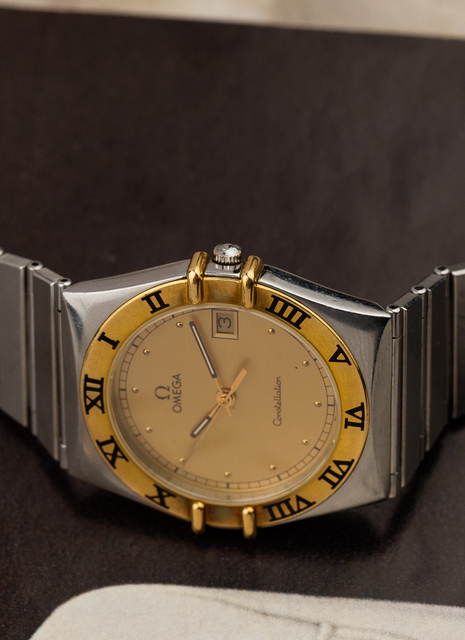 1991 Omega Constellation Manhattan Bicolor 396.1070
