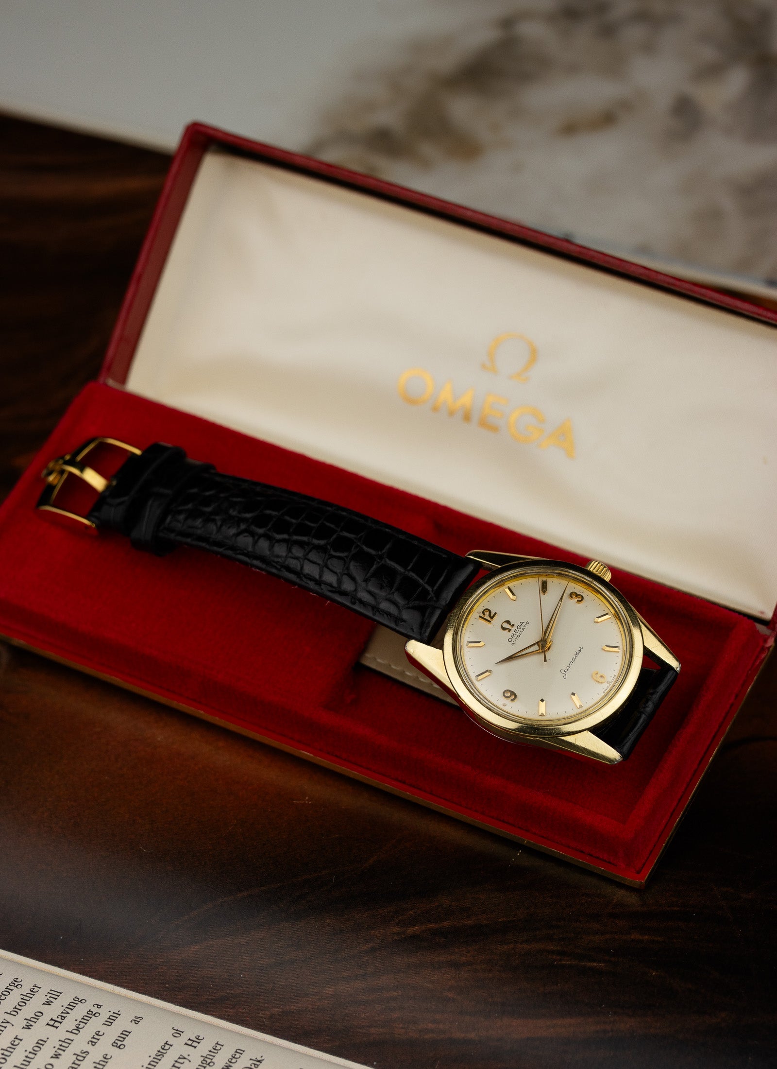 1959 Omega Seamaster 14700-1-SC cal. 552 Serviced Box