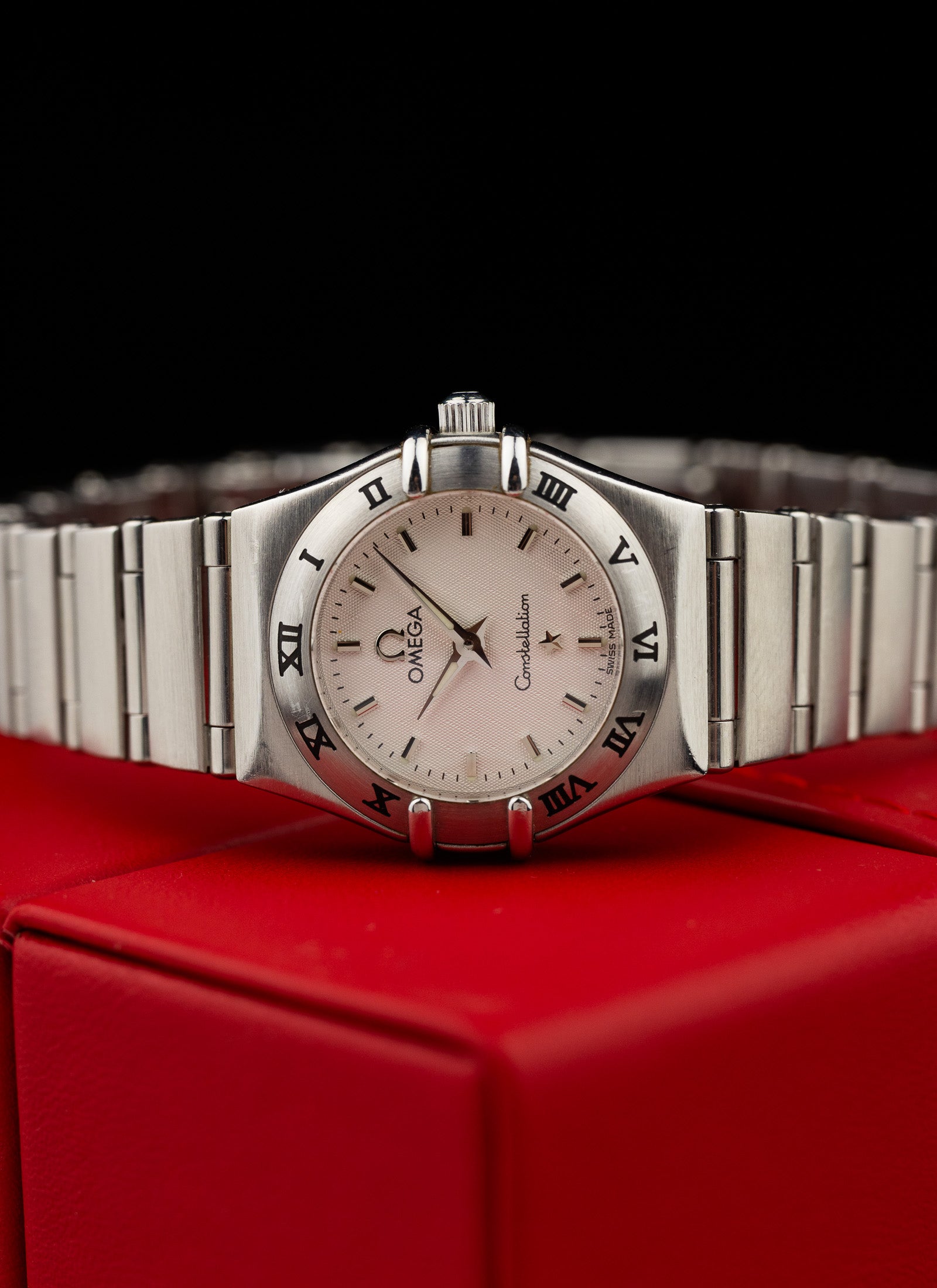 1998 Lady Omega Constellation 1562.30.00 cal. 1456 Pictograms & Service Box
