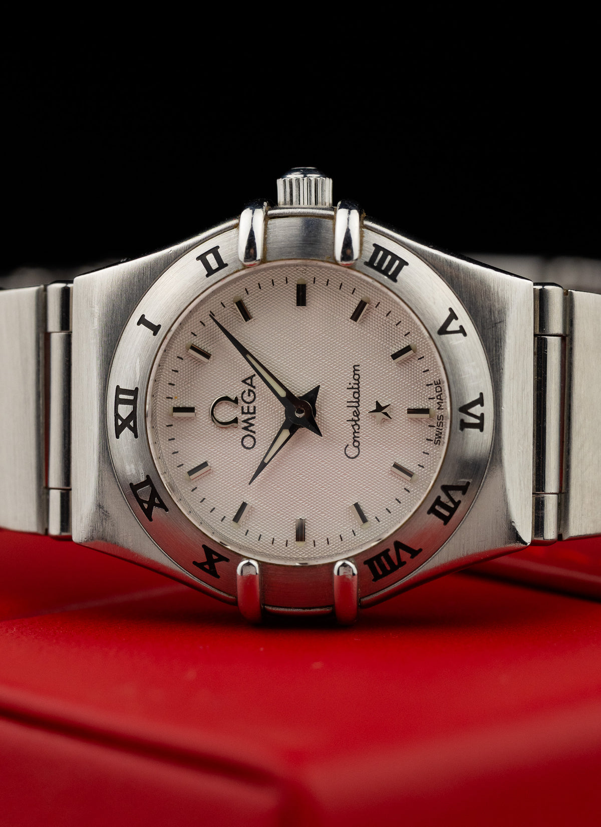 1998 Lady Omega Constellation 1562.30.00 cal. 1456 Pictograms & Service Box