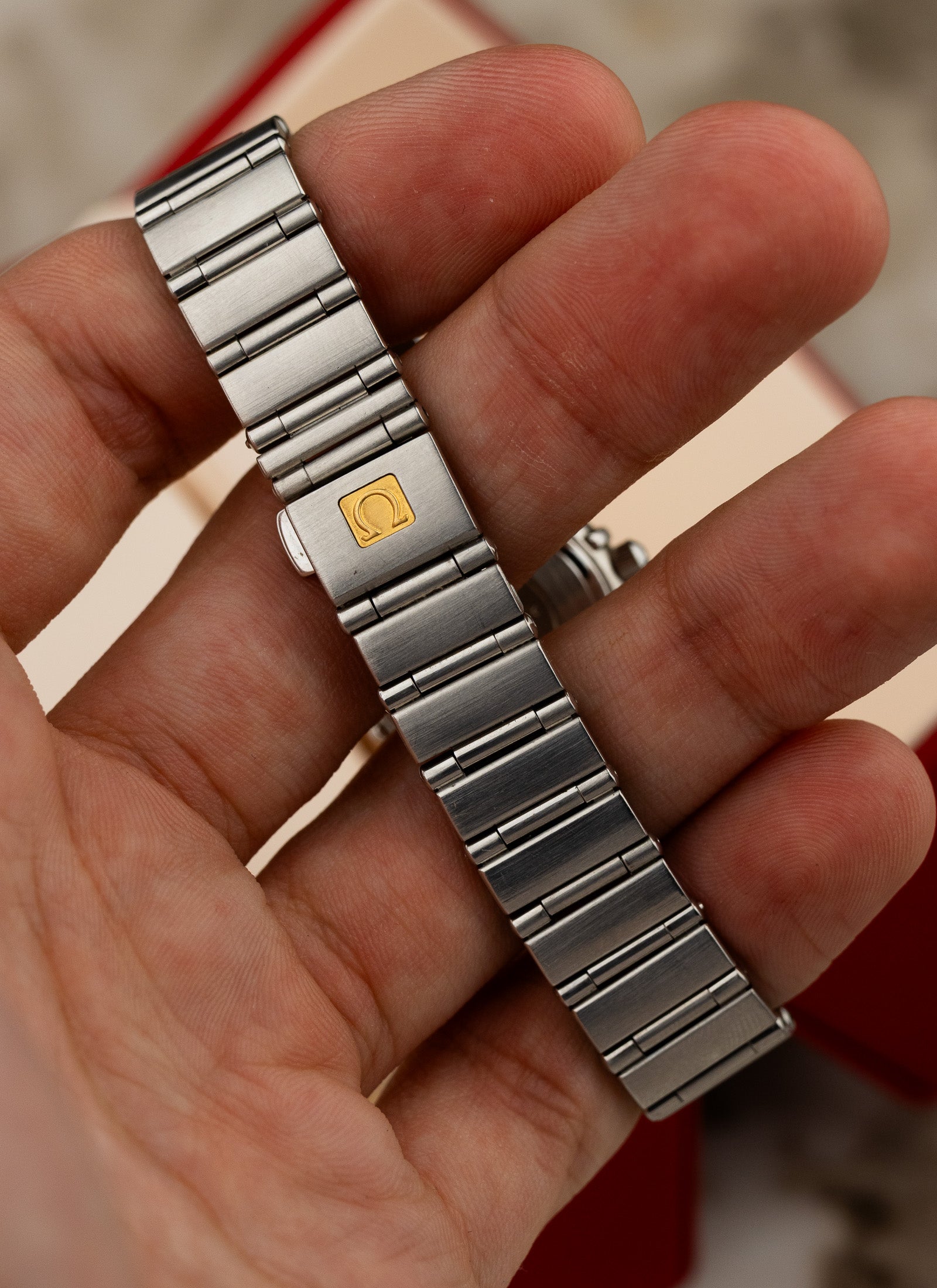 1998 Lady Omega Constellation 1562.30.00 cal. 1456 Pictograms & Service Box