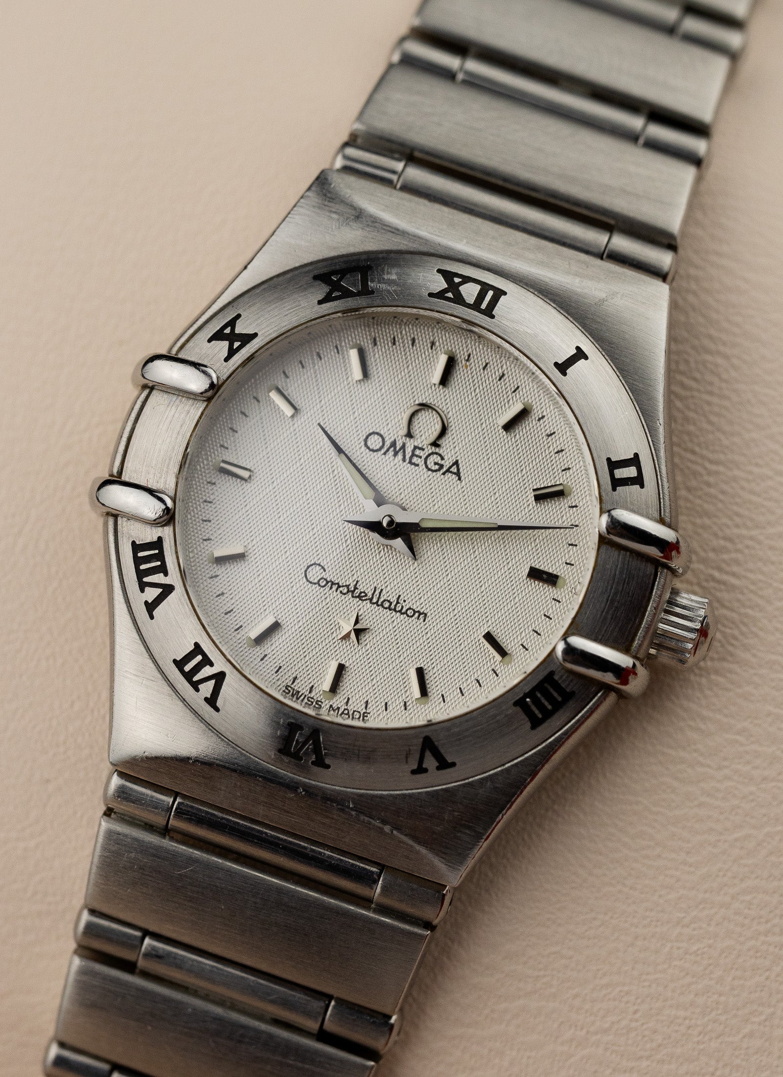 1998 Lady Omega Constellation 1562.30.00 cal. 1456 Pictograms & Service Box