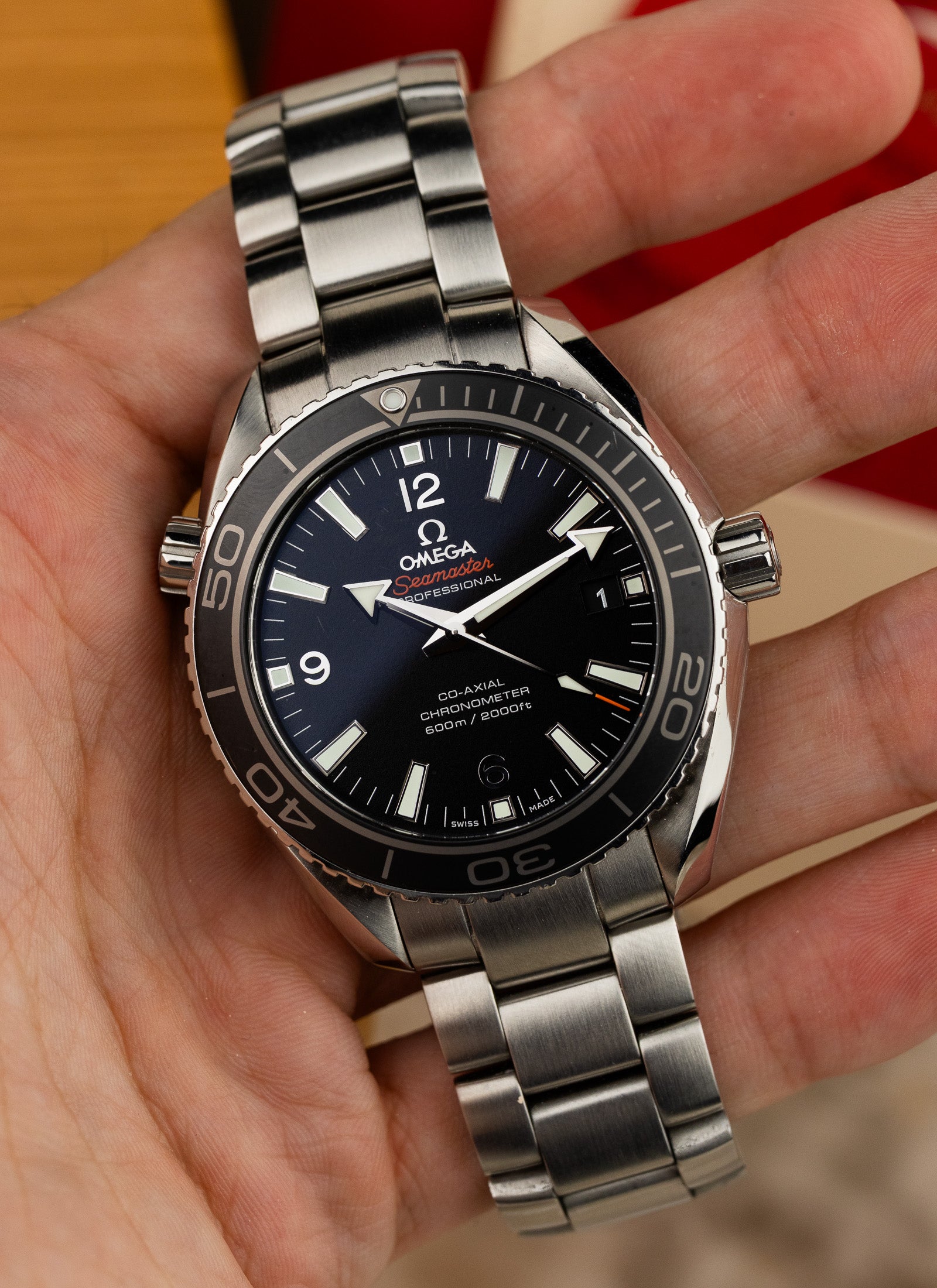 2017 Omega Seamaster Planet Ocean 600M 232.30.42.21.01.001 Full Set