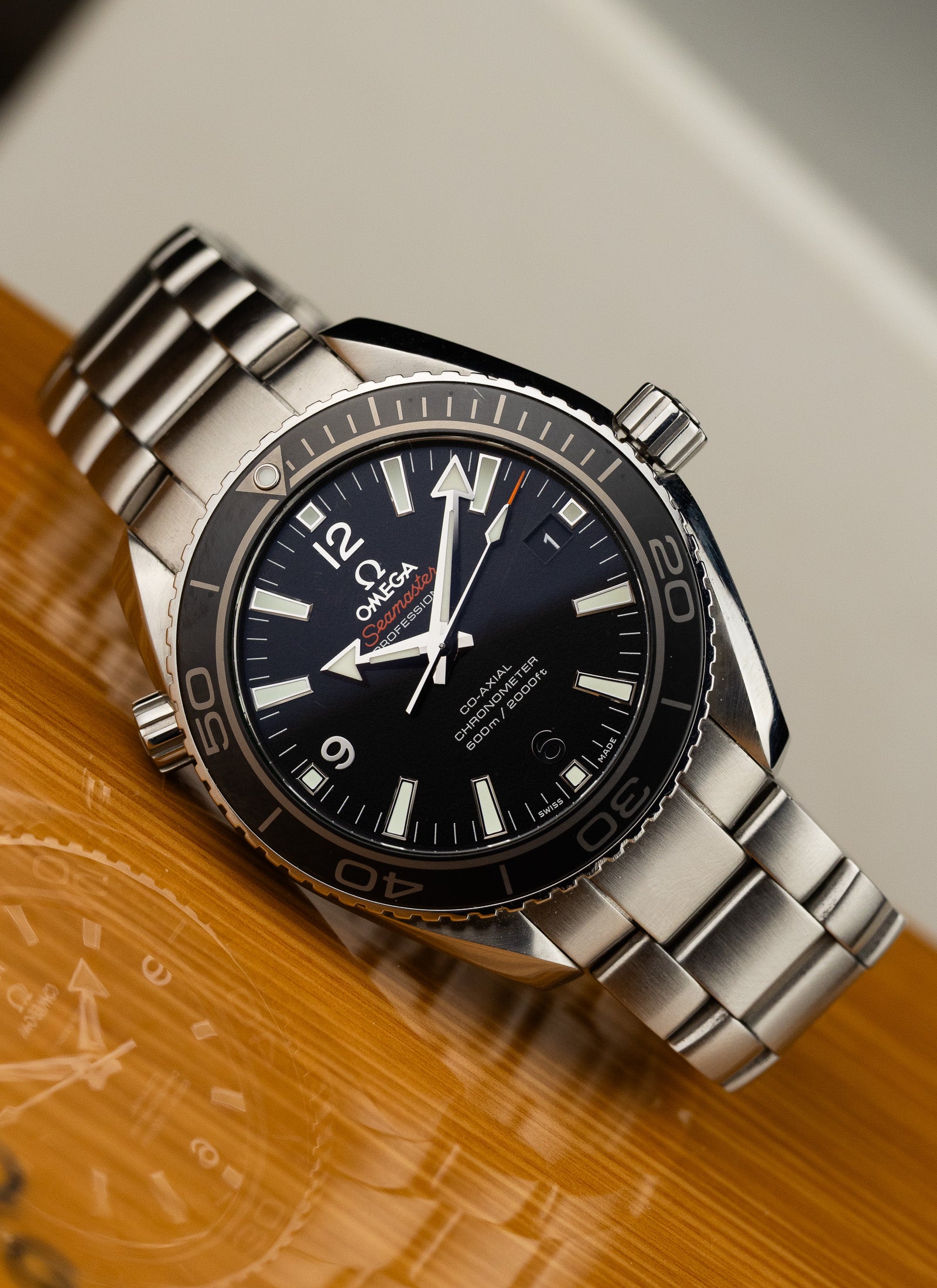 2017 Omega Seamaster Planet Ocean 600M 232.30.42.21.01.001 Full Set