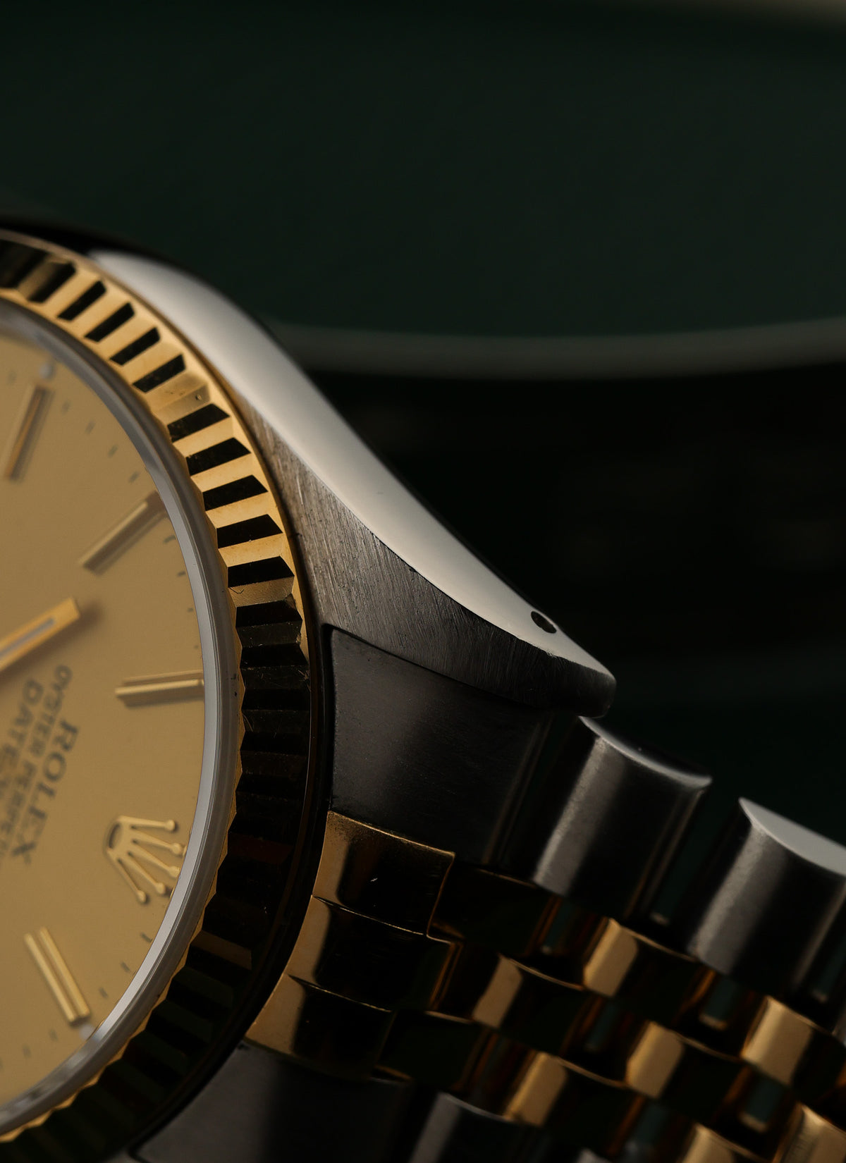 1988 Rolex Datejust Champagne Dial Bicolor 16233 Box