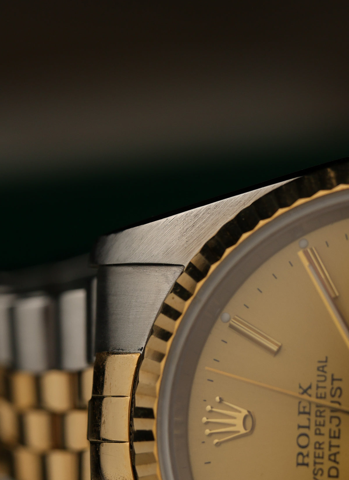 1988 Rolex Datejust Champagne Dial Bicolor 16233 Box
