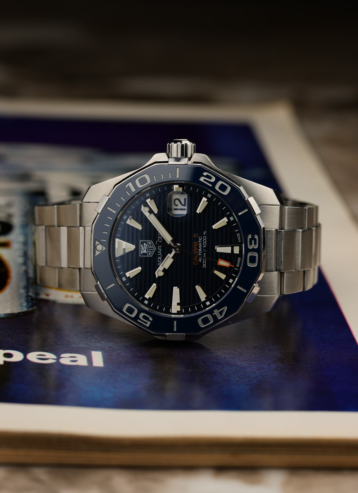 2010s TAG Heuer Aquaracer WAY211C Calibre 5 Serviced