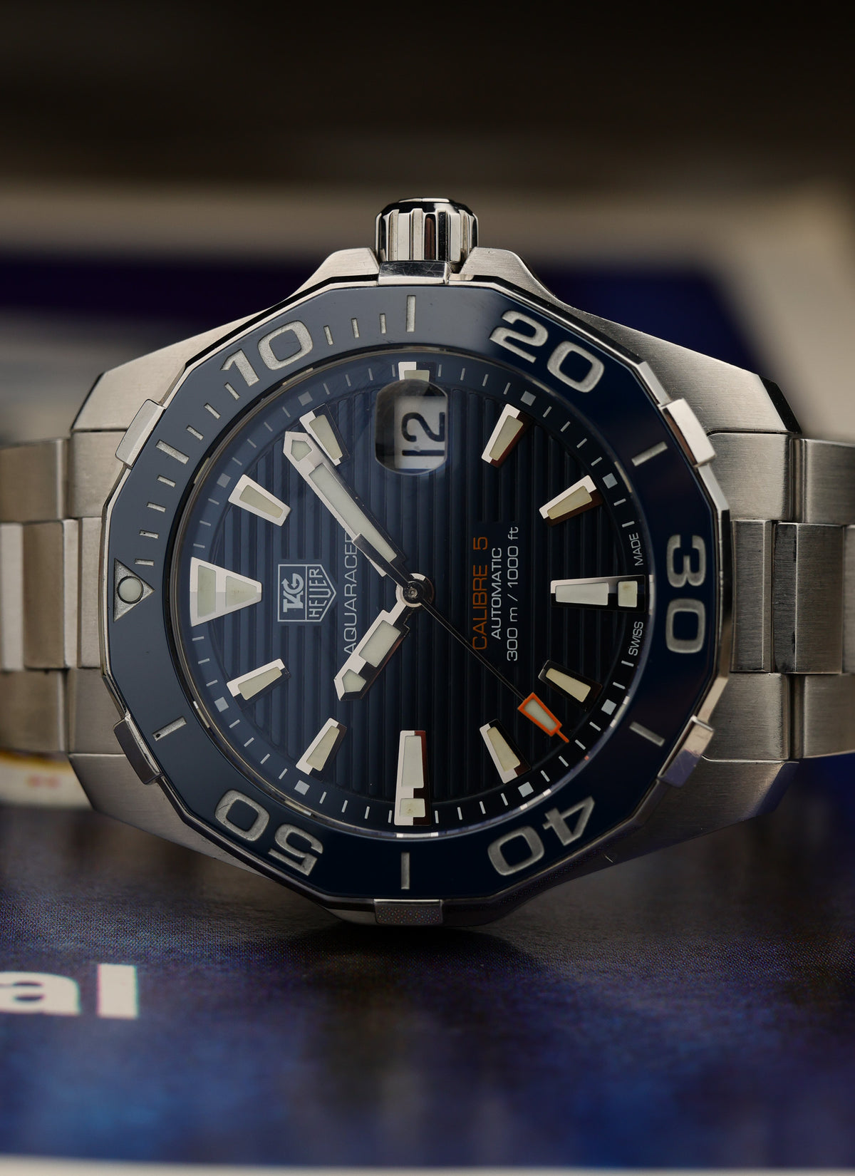 2010s TAG Heuer Aquaracer WAY211C Calibre 5 Serviced