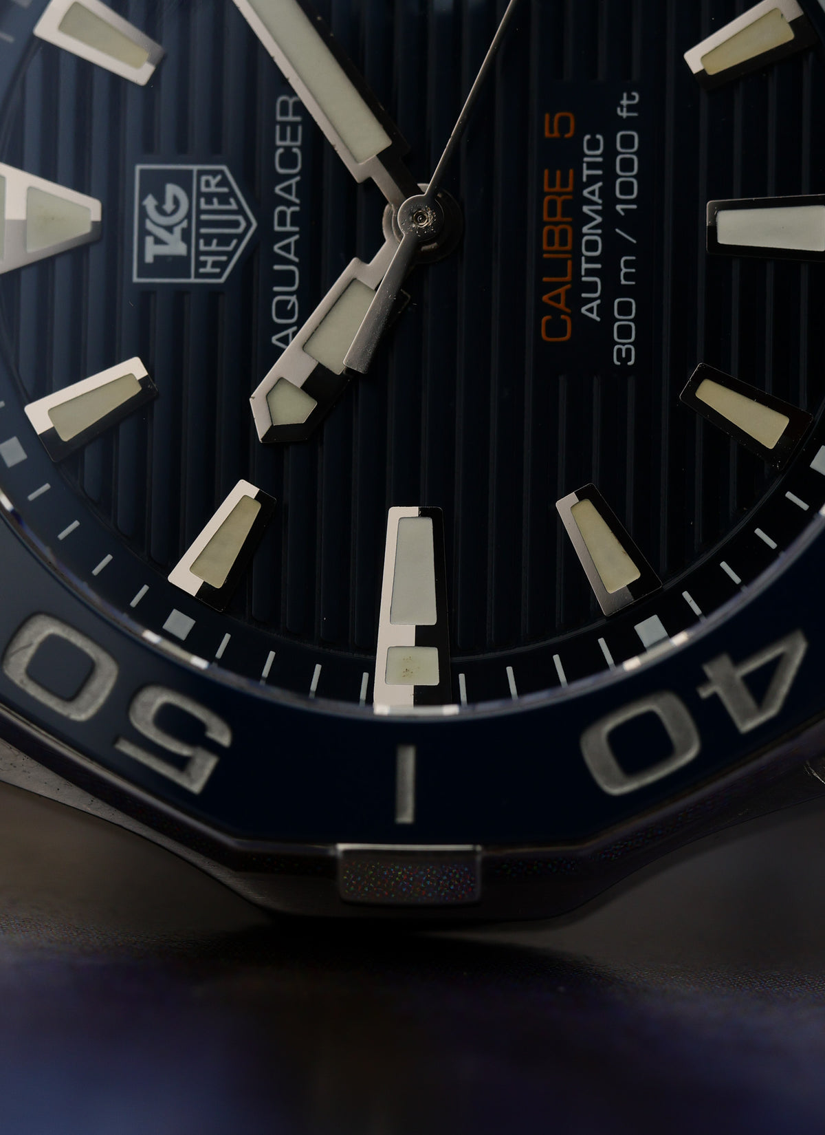 2010s TAG Heuer Aquaracer WAY211C Calibre 5 Serviced