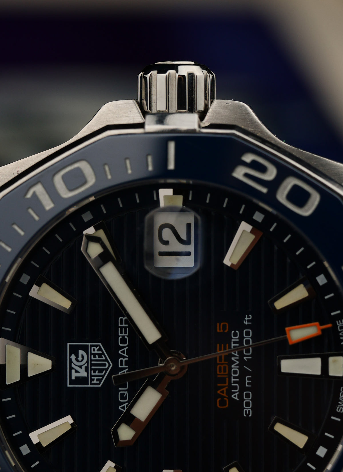 2010s TAG Heuer Aquaracer WAY211C Calibre 5 Serviced