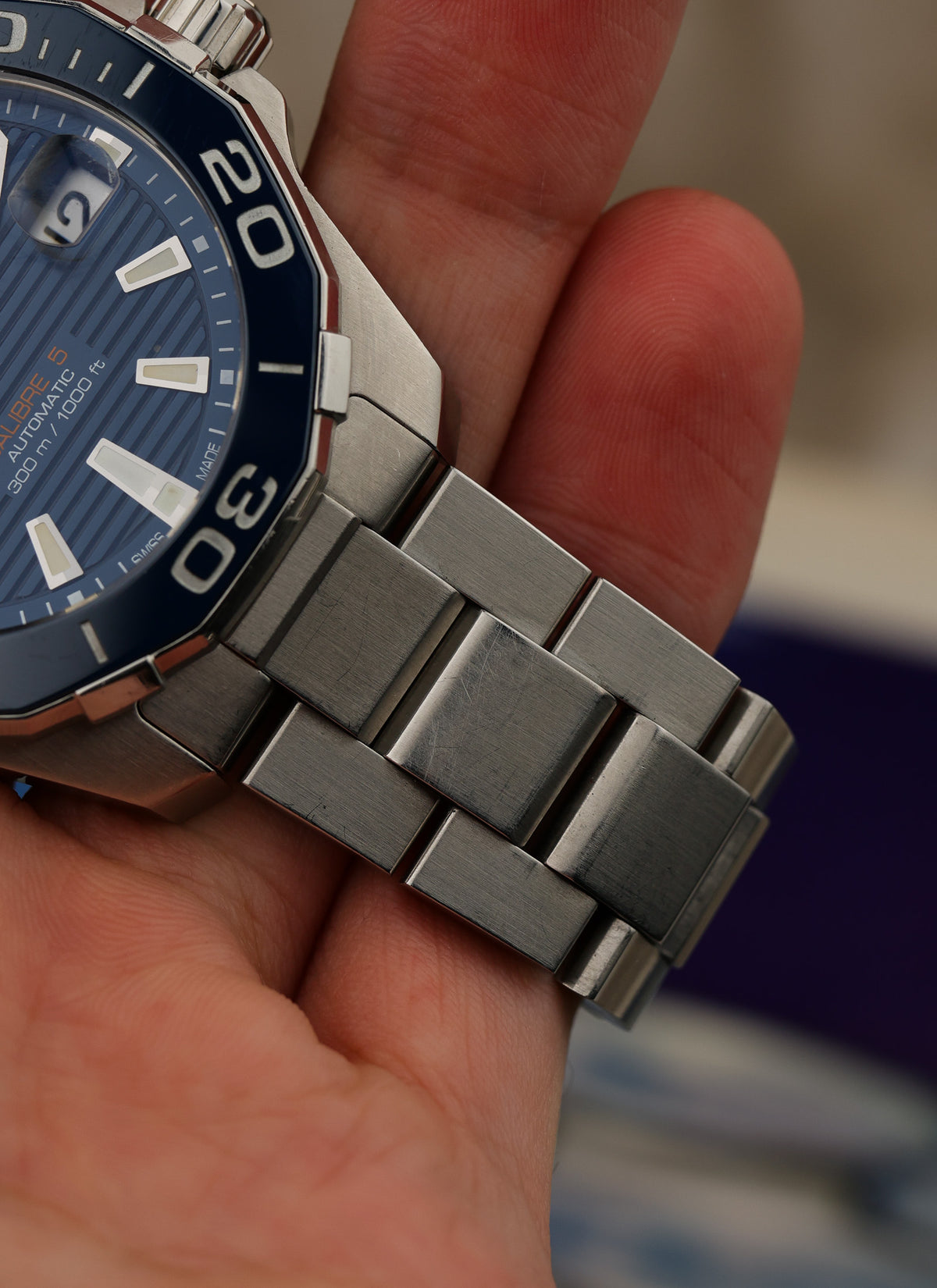 2010s TAG Heuer Aquaracer WAY211C Calibre 5 Serviced