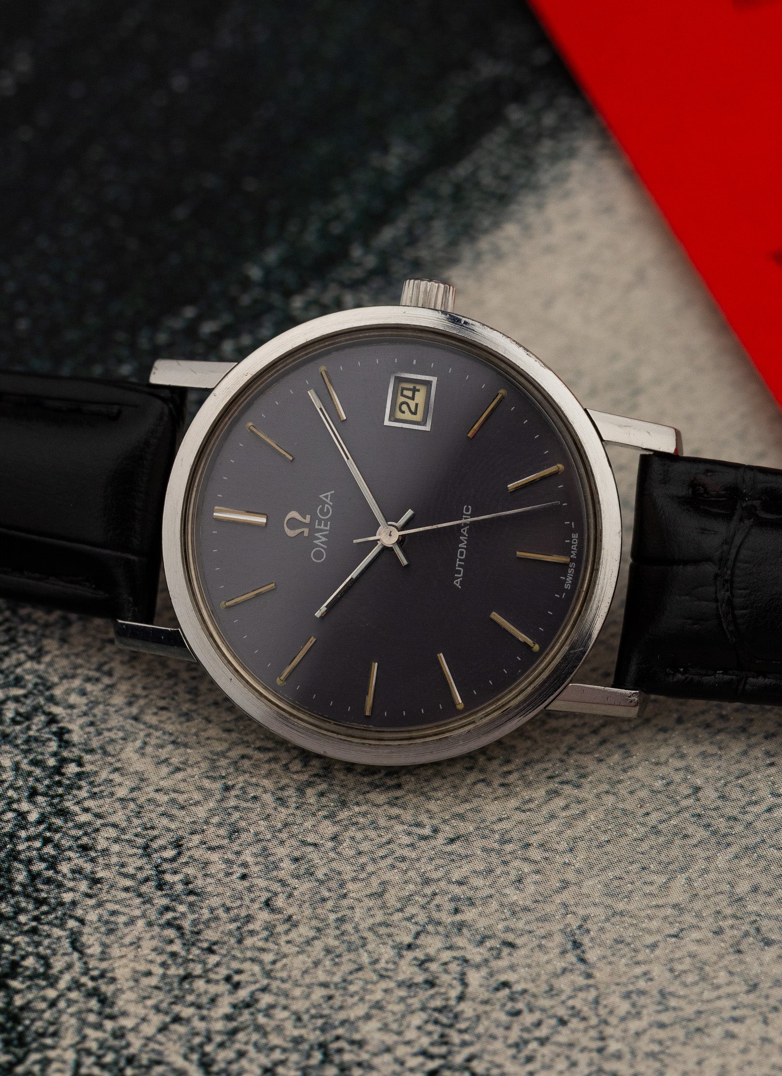 1979 Omega Automatic Grey Dial 166.0202 cal. 1010 Serviced