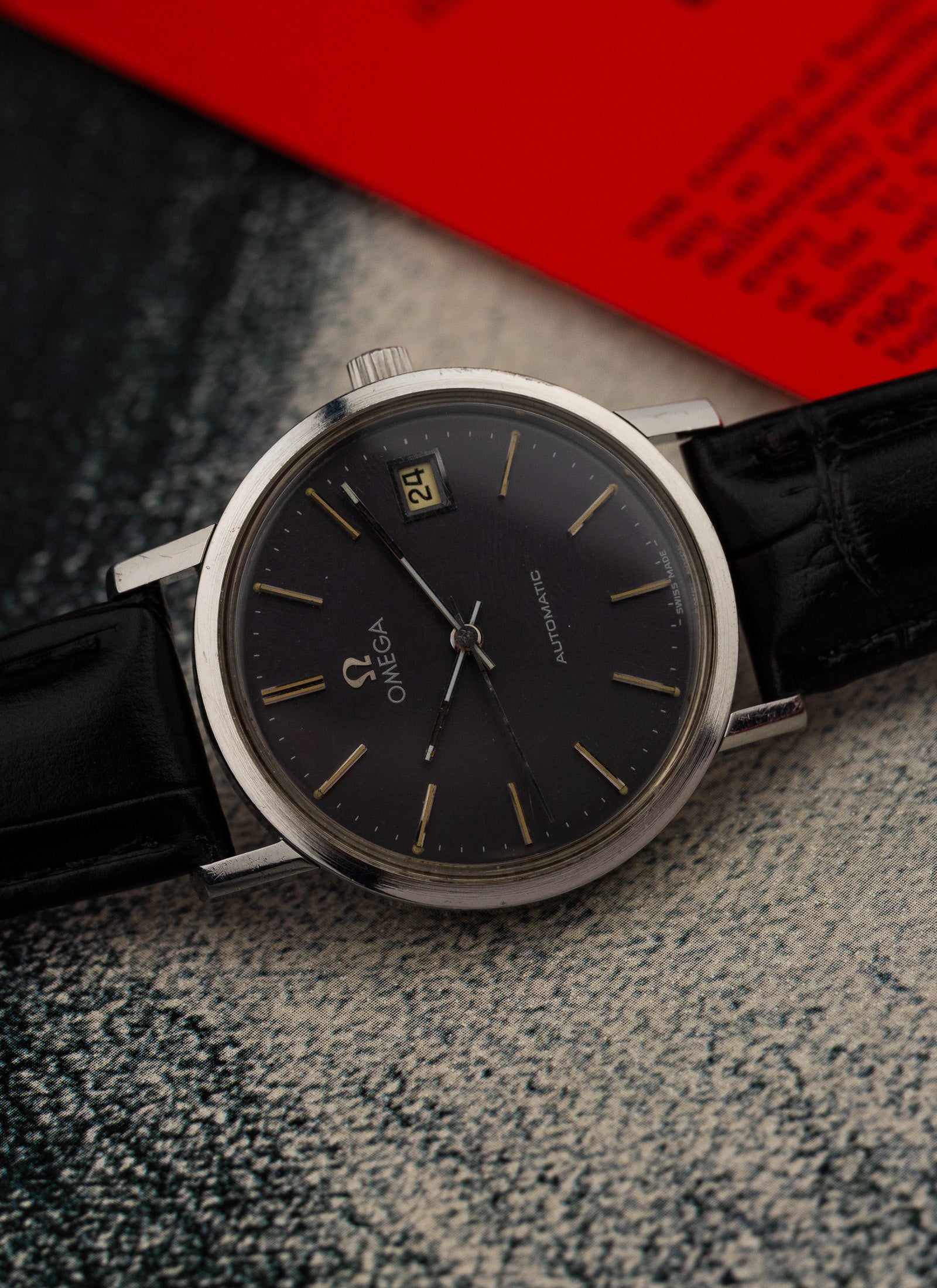 1979 Omega Automatic Grey Dial 166.0202 cal. 1010 Serviced