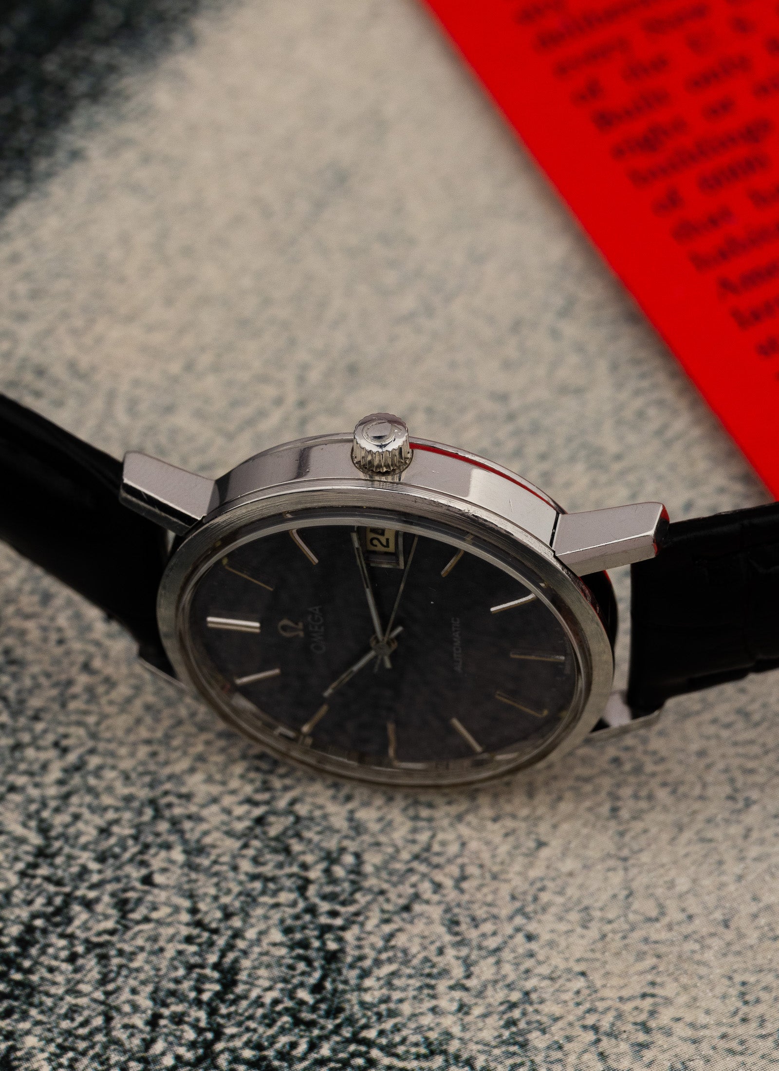 1979 Omega Automatic Grey Dial 166.0202 cal. 1010 Serviced