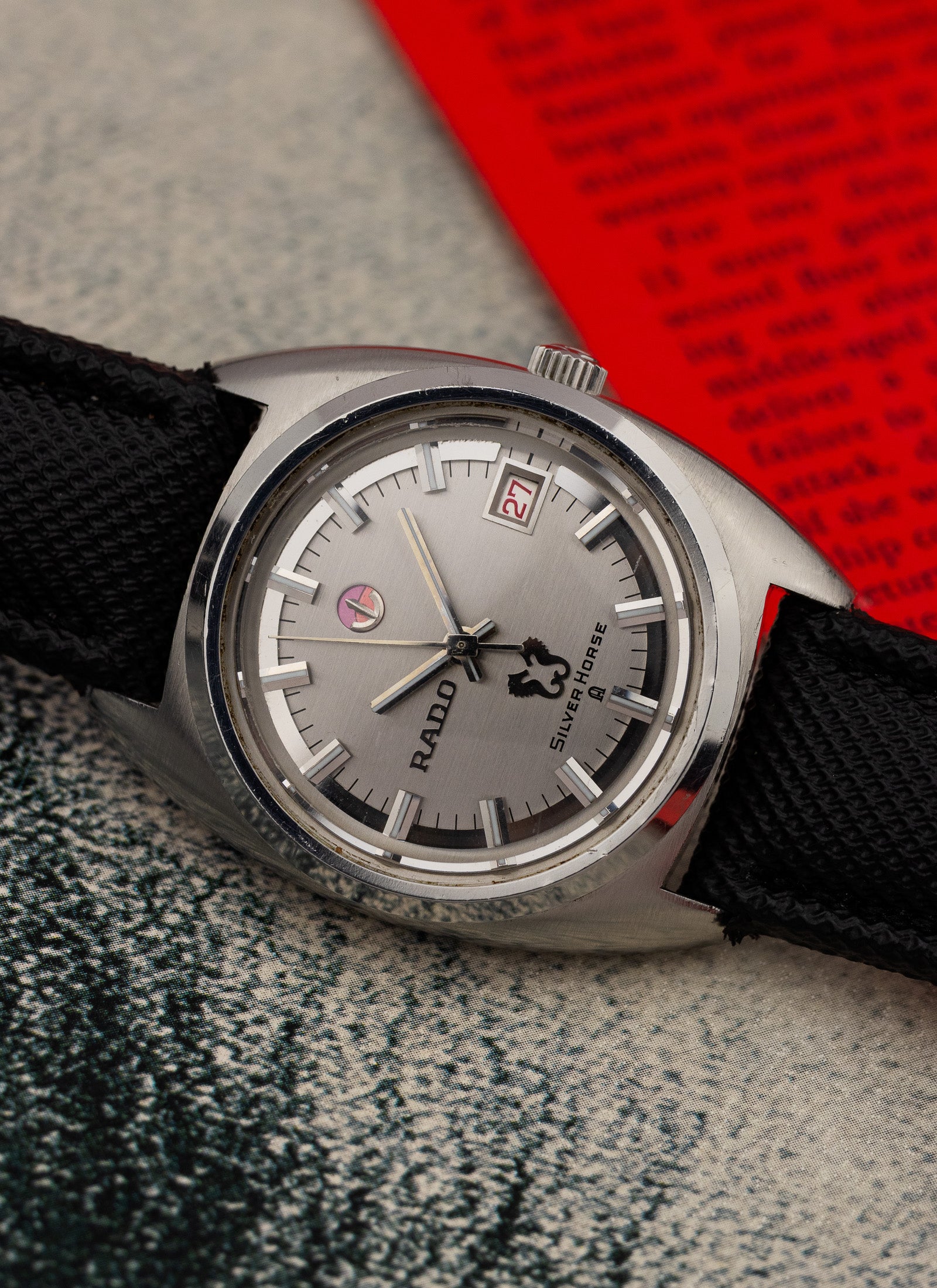 1970s Rado Silver Horse cal. 6810 Serviced