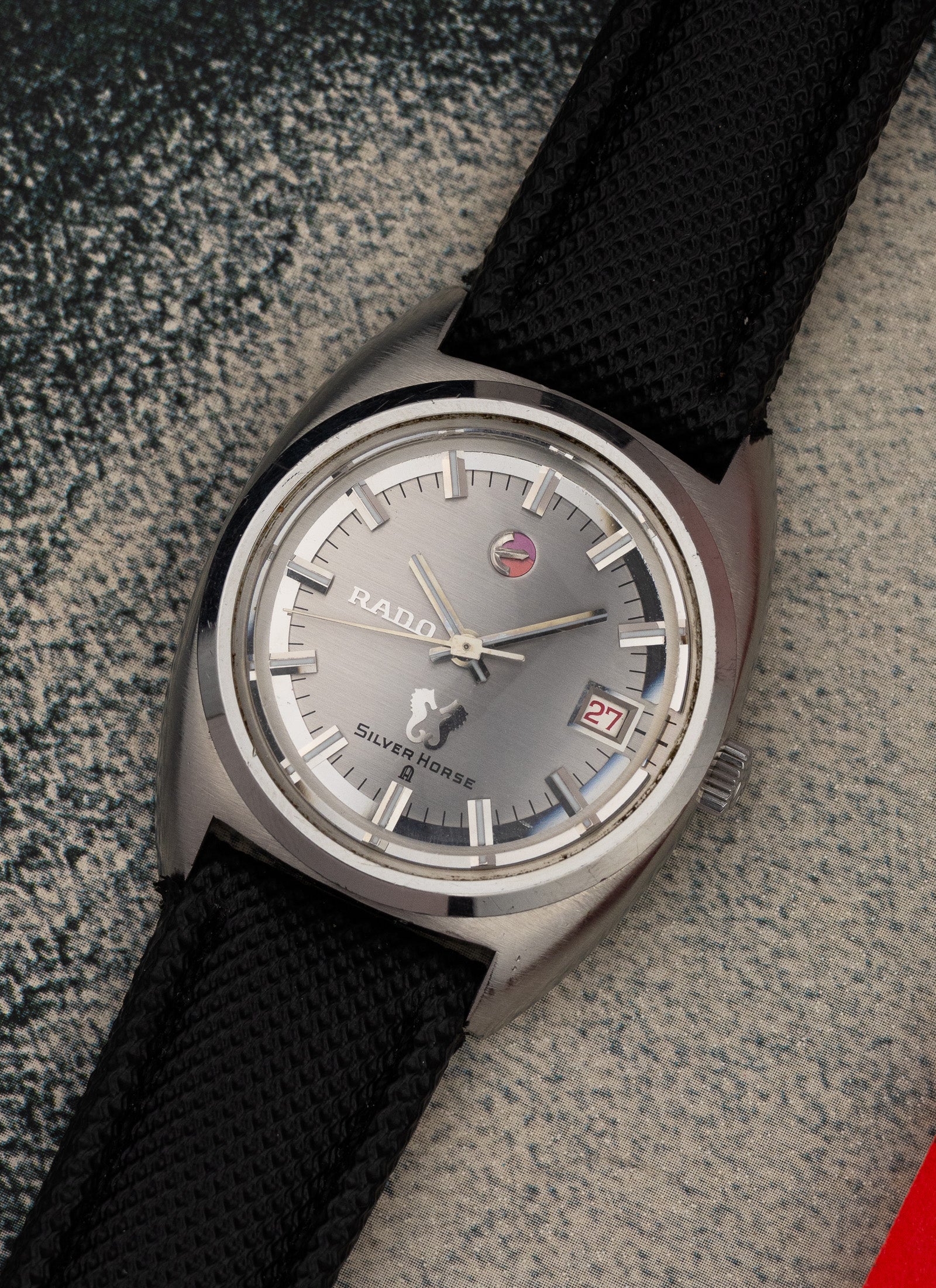 1970s Rado Silver Horse cal. 6810 Serviced
