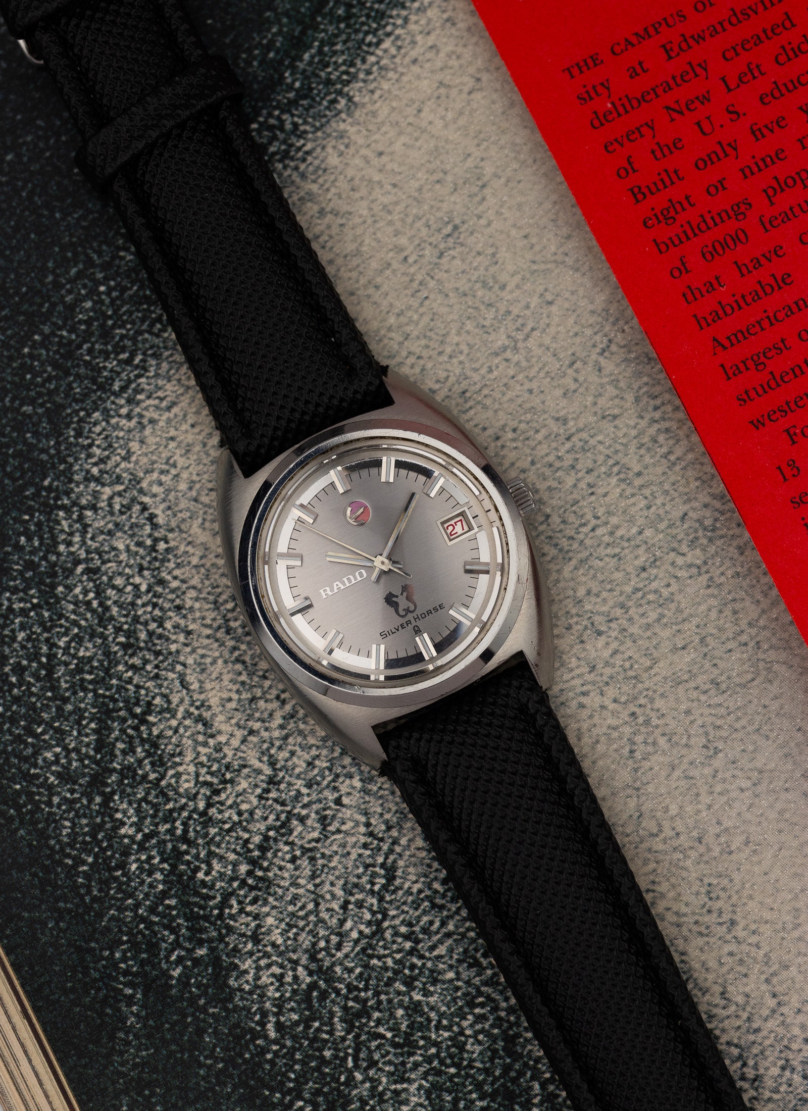 1970s Rado Silver Horse cal. 6810 Serviced