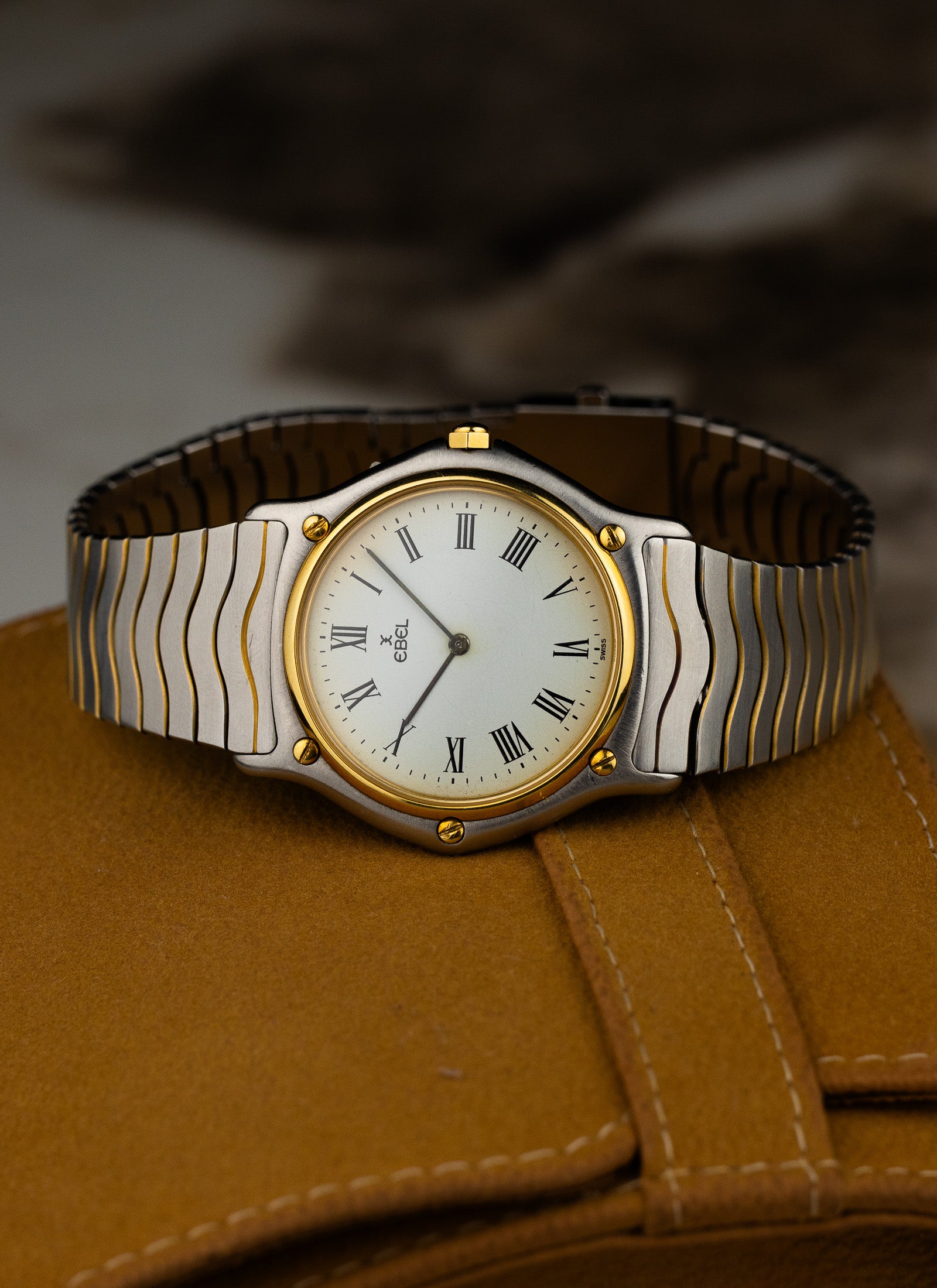 2000s Ebel Sportwave White Roman Dial 181903 Travel Box
