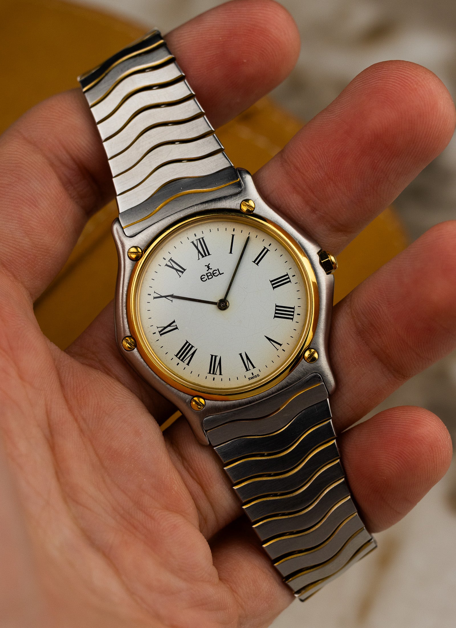 2000s Ebel Sportwave White Roman Dial 181903 Travel Box