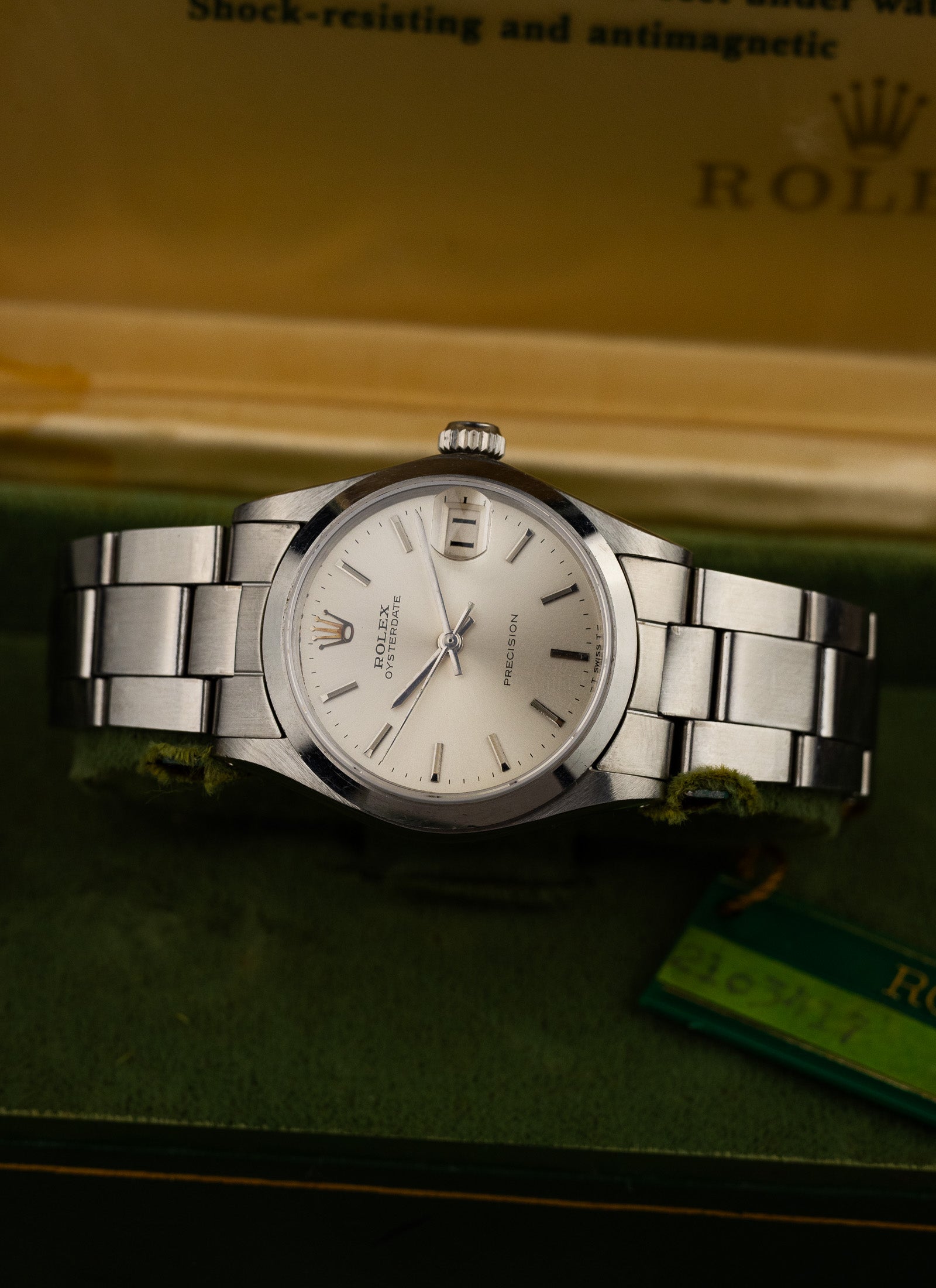 1969 Rolex Oysterdate Precision 6466 cal. 1225 Serviced Full Set