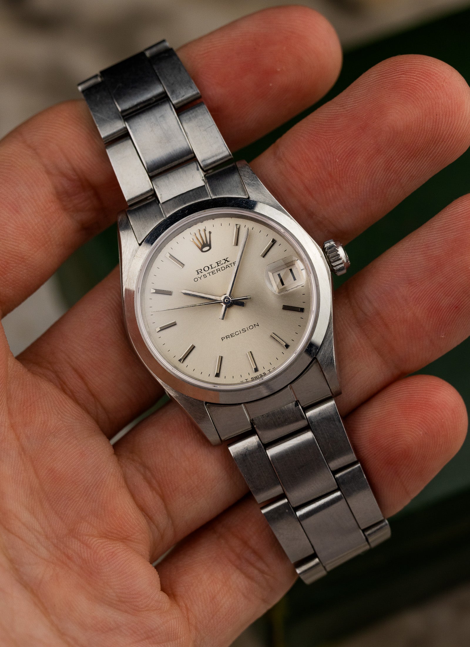 1969 Rolex Oysterdate Precision 6466 cal. 1225 Serviced Full Set