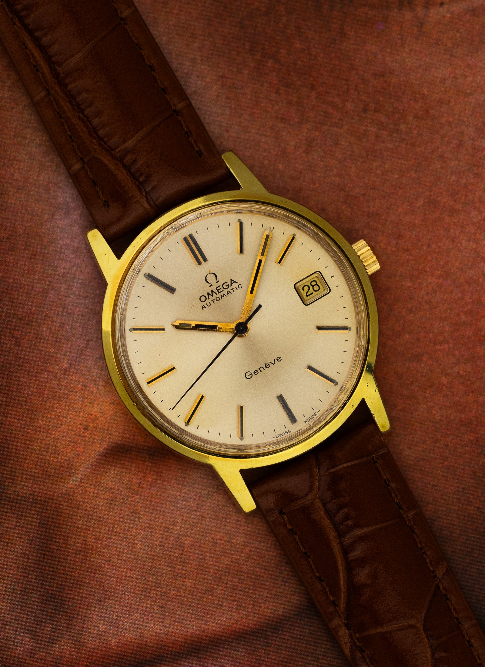 1972 Omega Geneve 166.0163 cal. 1012 Serviced