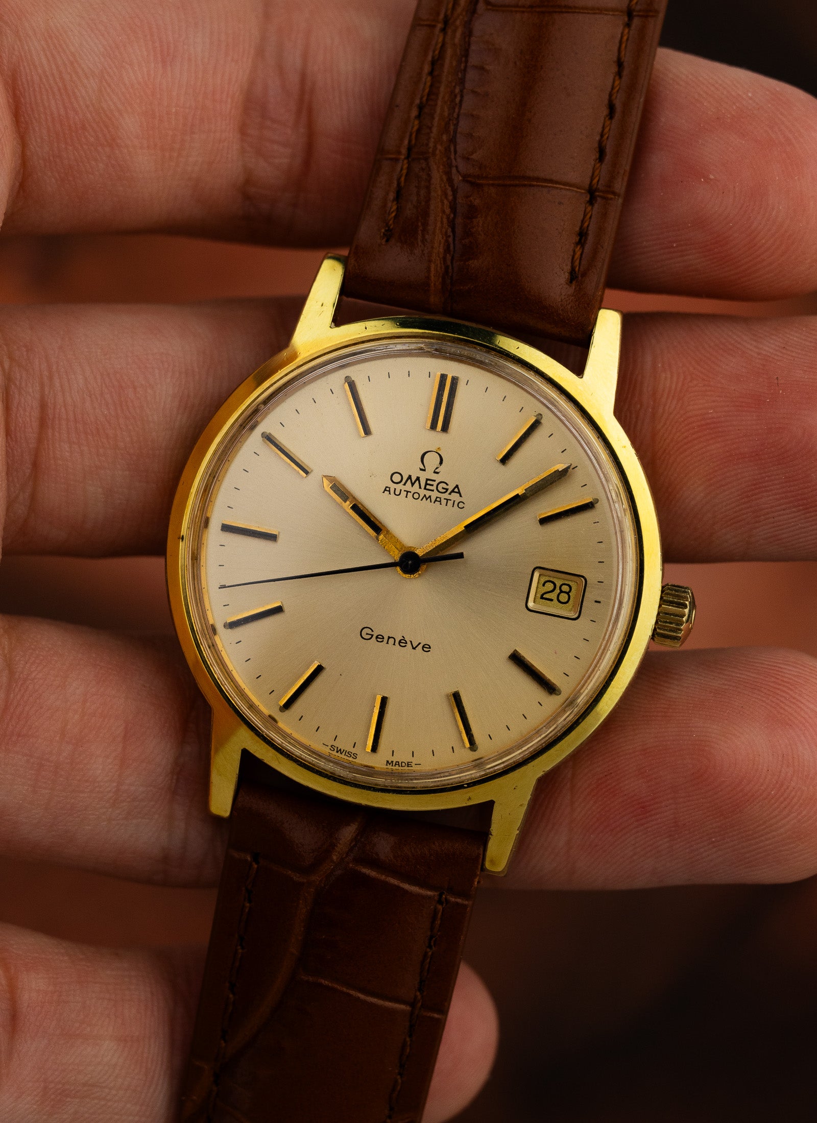 1972 Omega Geneve 166.0163 cal. 1012 Serviced