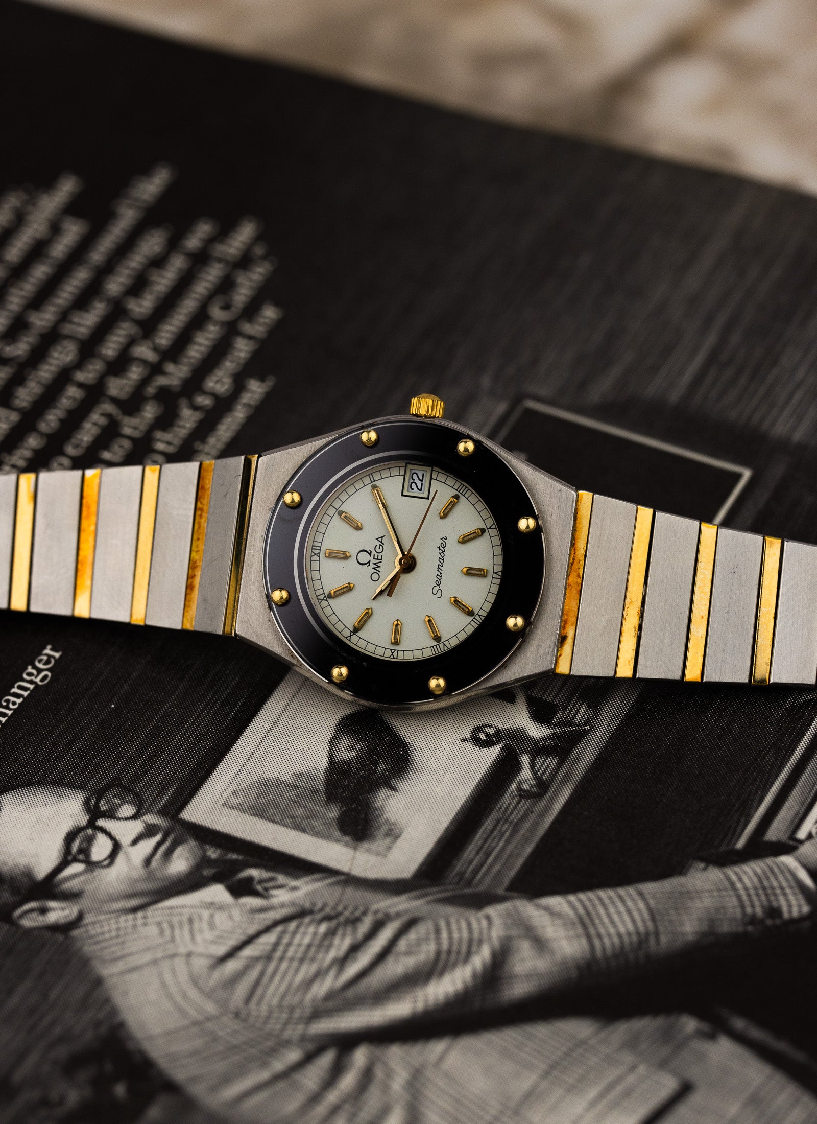1980s Lady Omega Seamaster Bicolor 796.08570