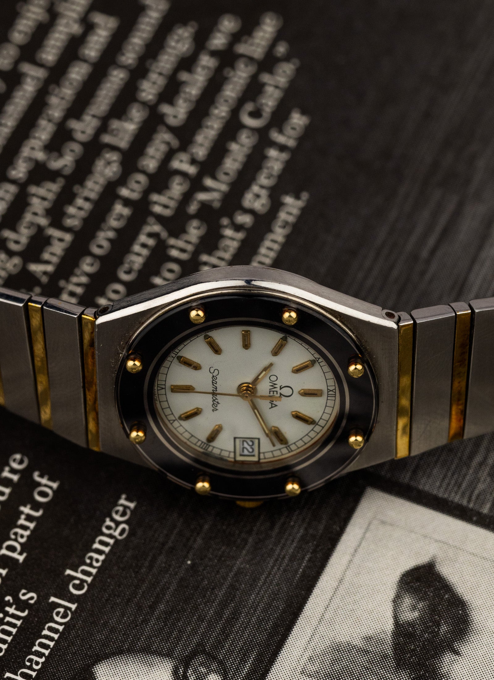 1980s Lady Omega Seamaster Bicolor 796.08570