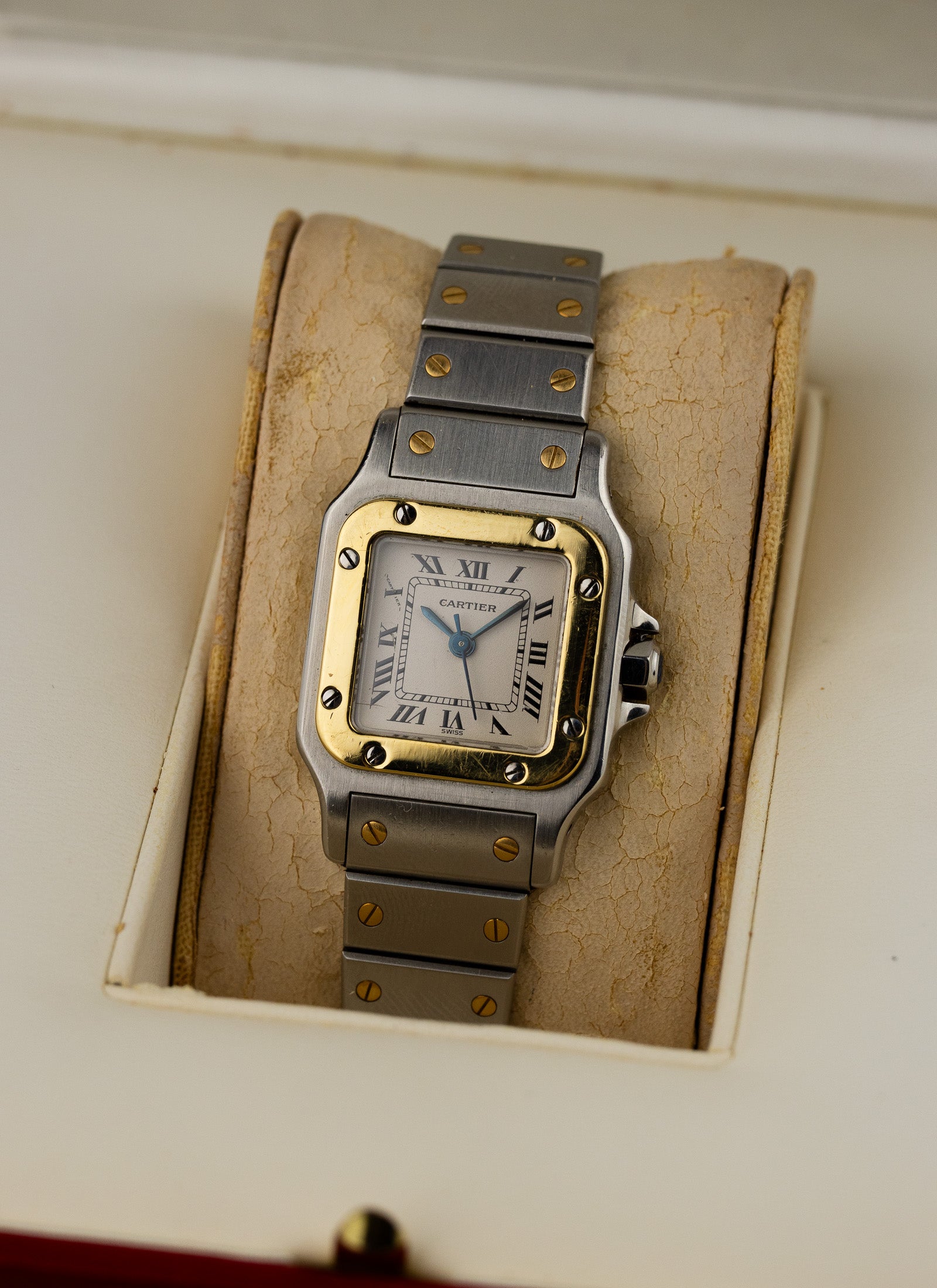 1980s Lady Cartier Santos Bicolor 1170902 Box