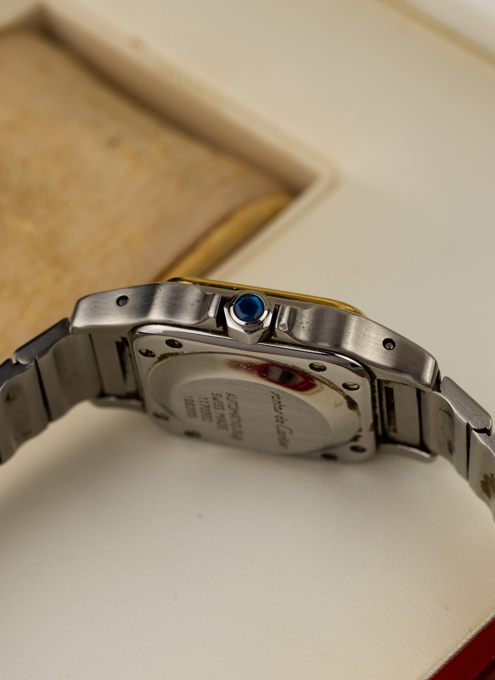 1980s Lady Cartier Santos Bicolor 1170902 Box
