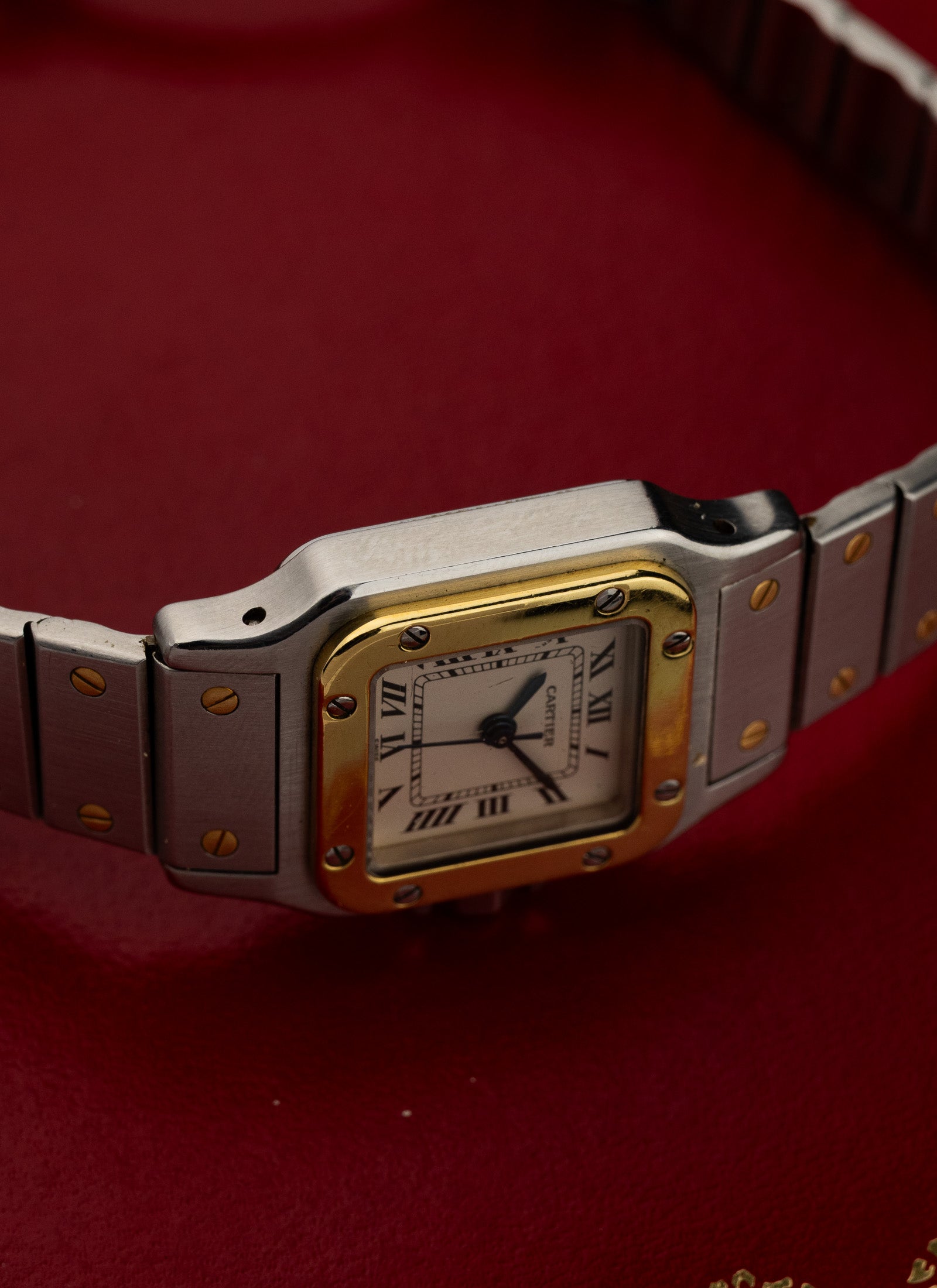 1980s Lady Cartier Santos Bicolor 1170902 Box